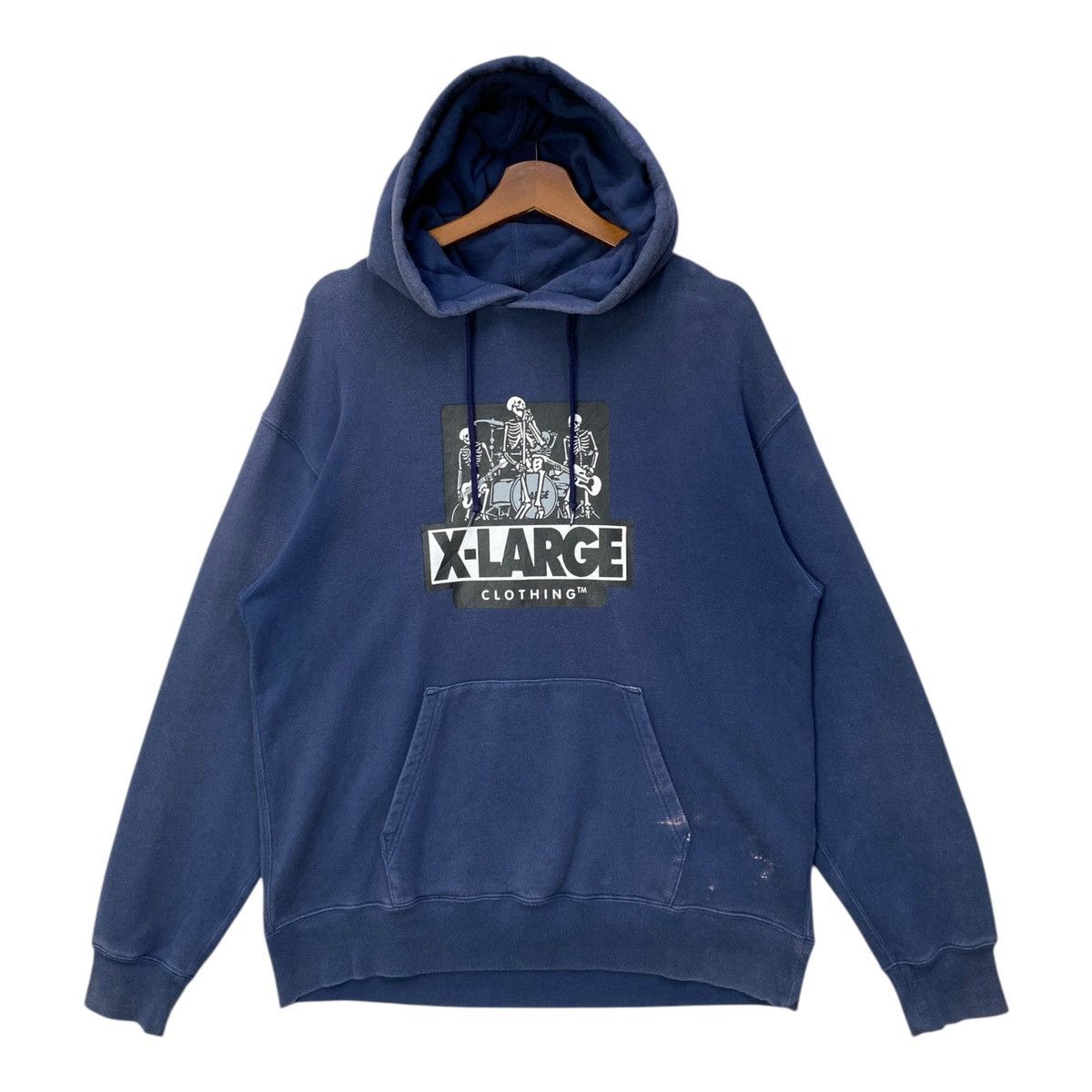 Xlarge X-Large Hoodie Sweatshirt Big Logo Spellout Jumper Size M Size US M / EU 48-50 / 2 - 1 Thumbnail