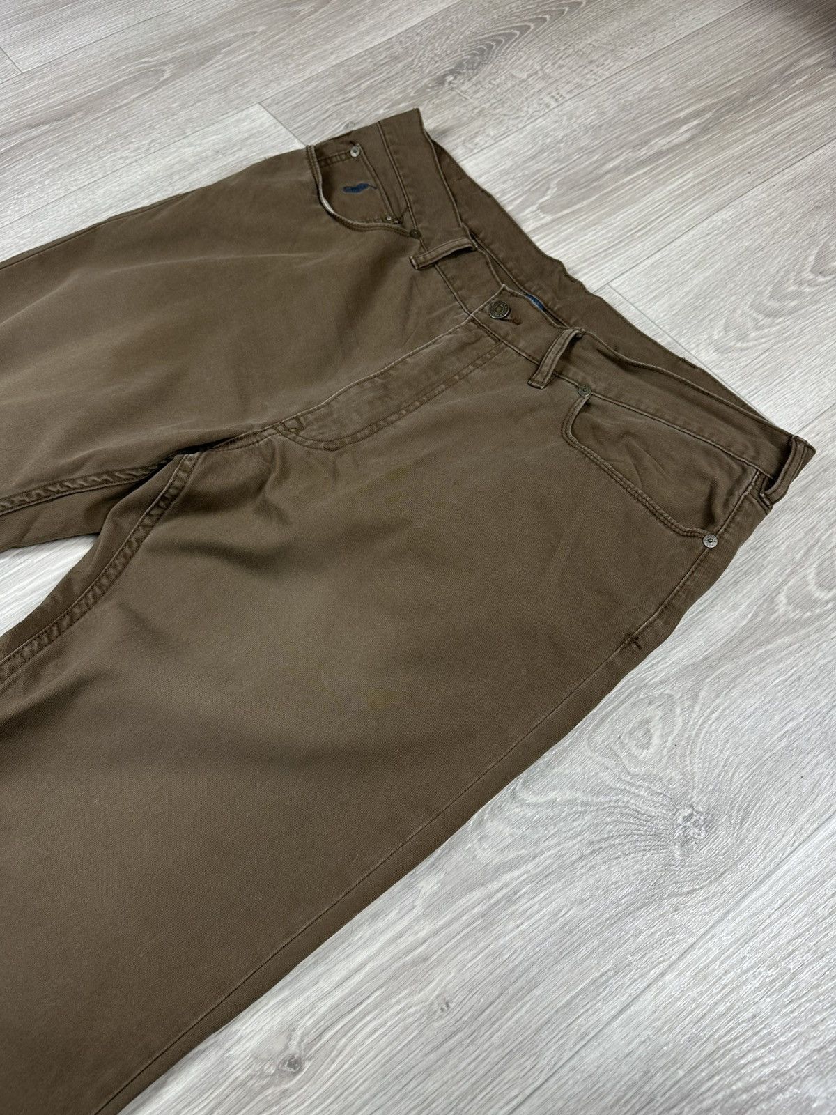 Polo Ralph Lauren × Vintage Vintage Polo Ralph Lauren Brown Denim Jeans Pants Size 38 Size US 38 / EU 54 - 3 Thumbnail