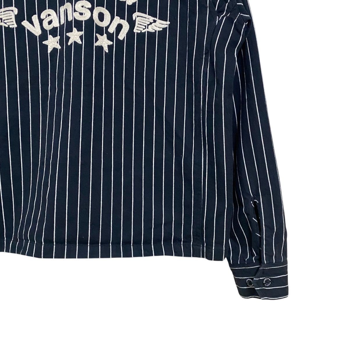 Vanson Leathers Vanson Leather Work Shirt Stripe Duck Canvas Size US XL / EU 56 / 4 - 8 Thumbnail