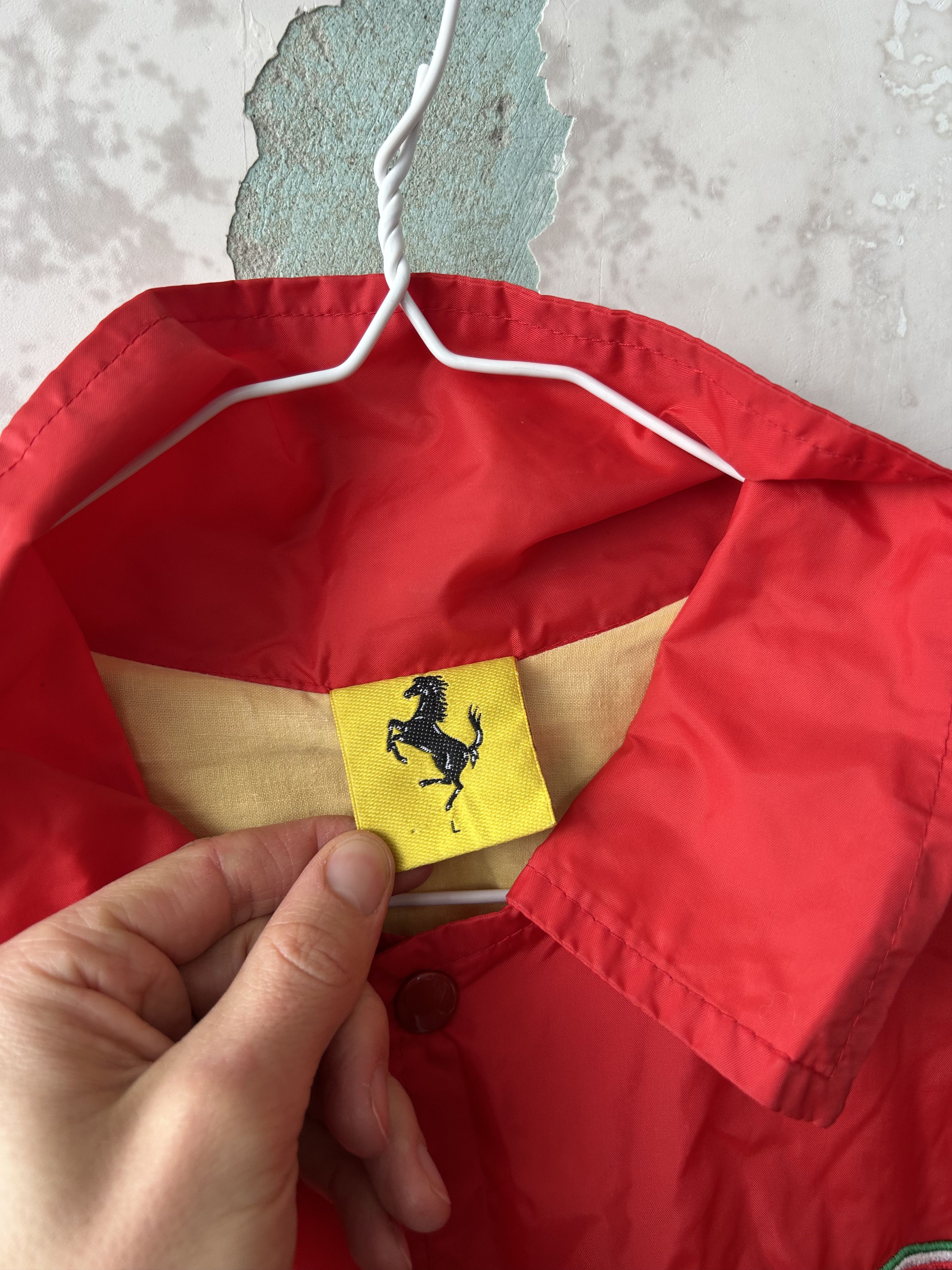 Ferrari Ferrari Vintage Racing Jacket Red Mens L Size US L / EU 52-54 / 3 - 4 Thumbnail