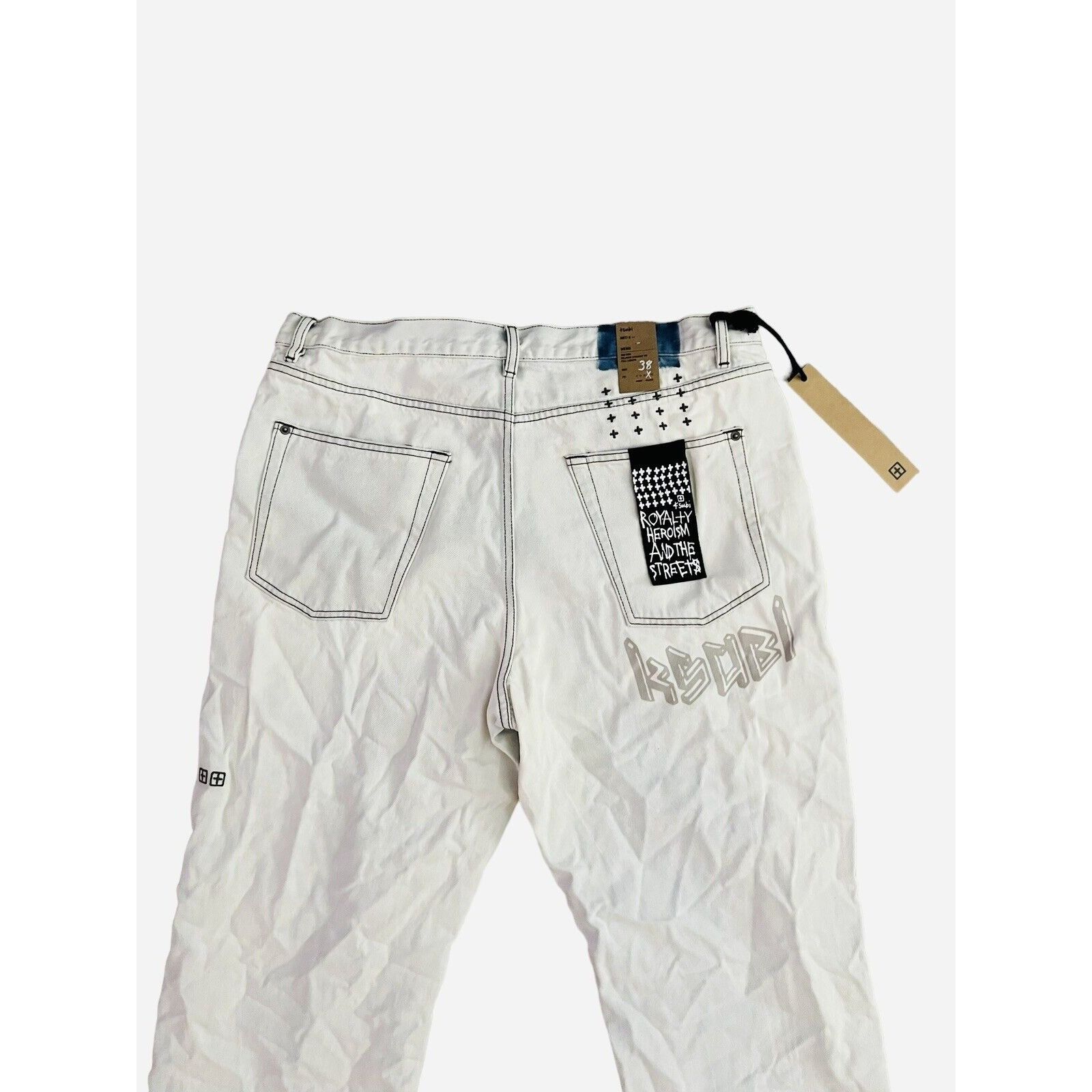Ksubi Ksubi Jeans Mens Relaxed Straight Fit Iceberg Size 38/32 Size US 38 / EU 54 - 5 Thumbnail