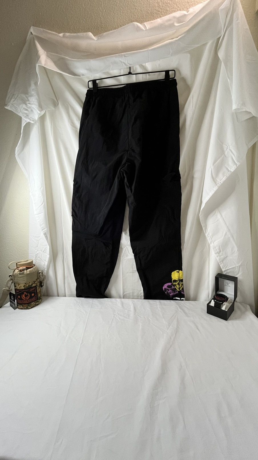Boohoo BooHooMan Cargo Bungy Sweatpants Size US 29 - 2 Thumbnail