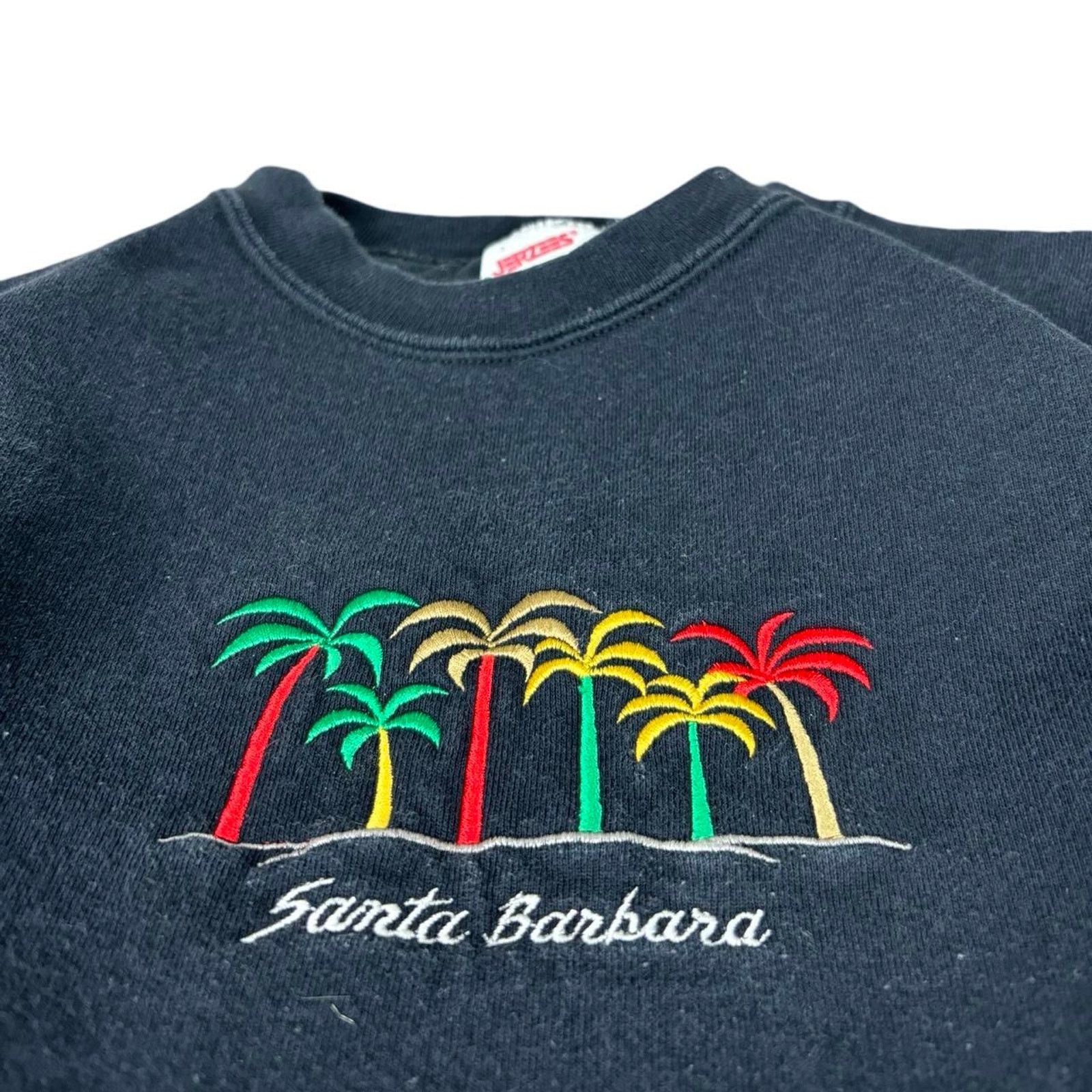 Jerzees × Vintage 80s Embroidered crewneck sweatshirt Size US M / EU 48-50 / 2 - 2 Thumbnail