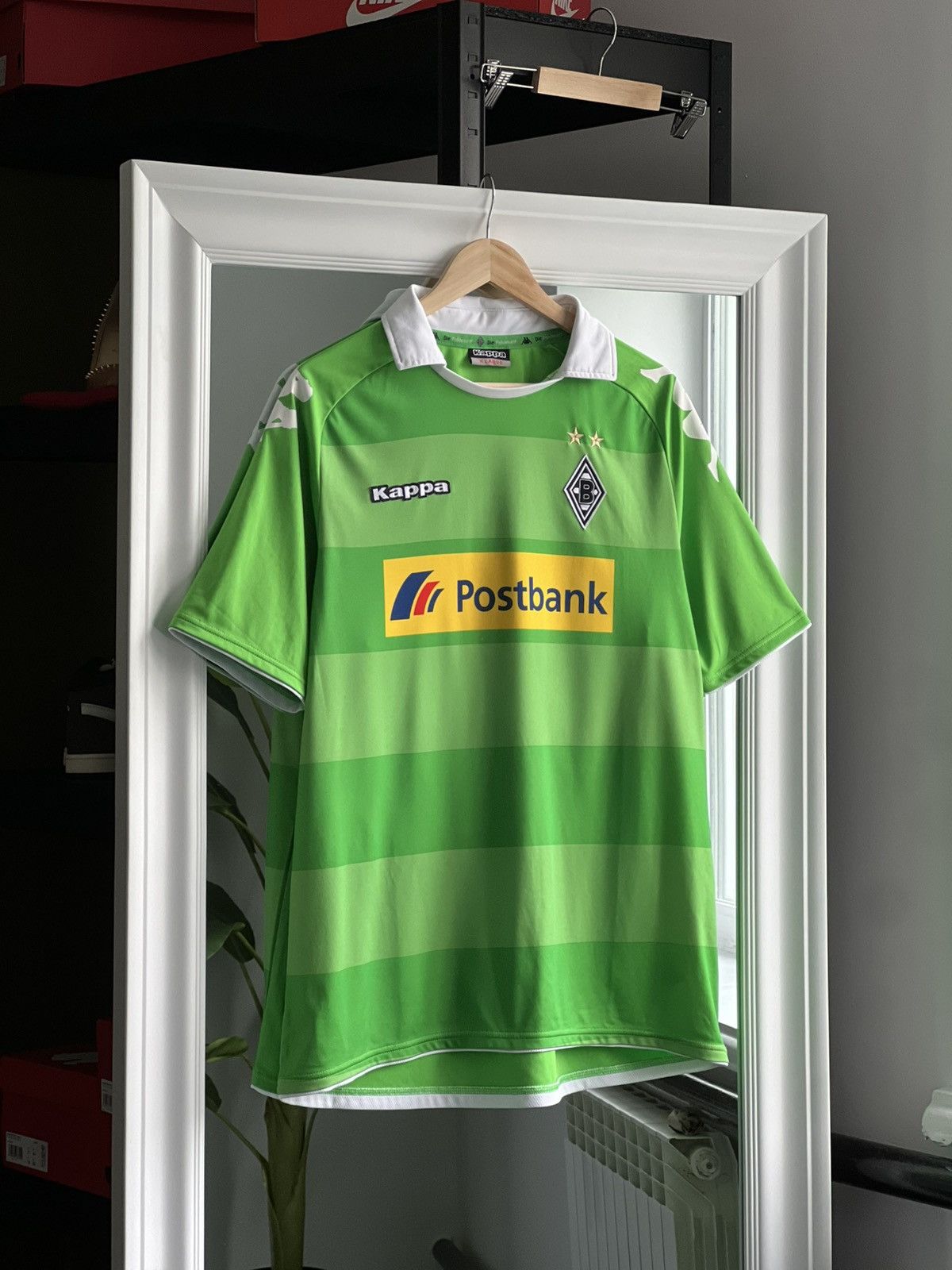 Kappa Kappa Borussia Mönchengladbach Home Shirt XL Postbank Size US XL / EU 56 / 4 - 1 Thumbnail