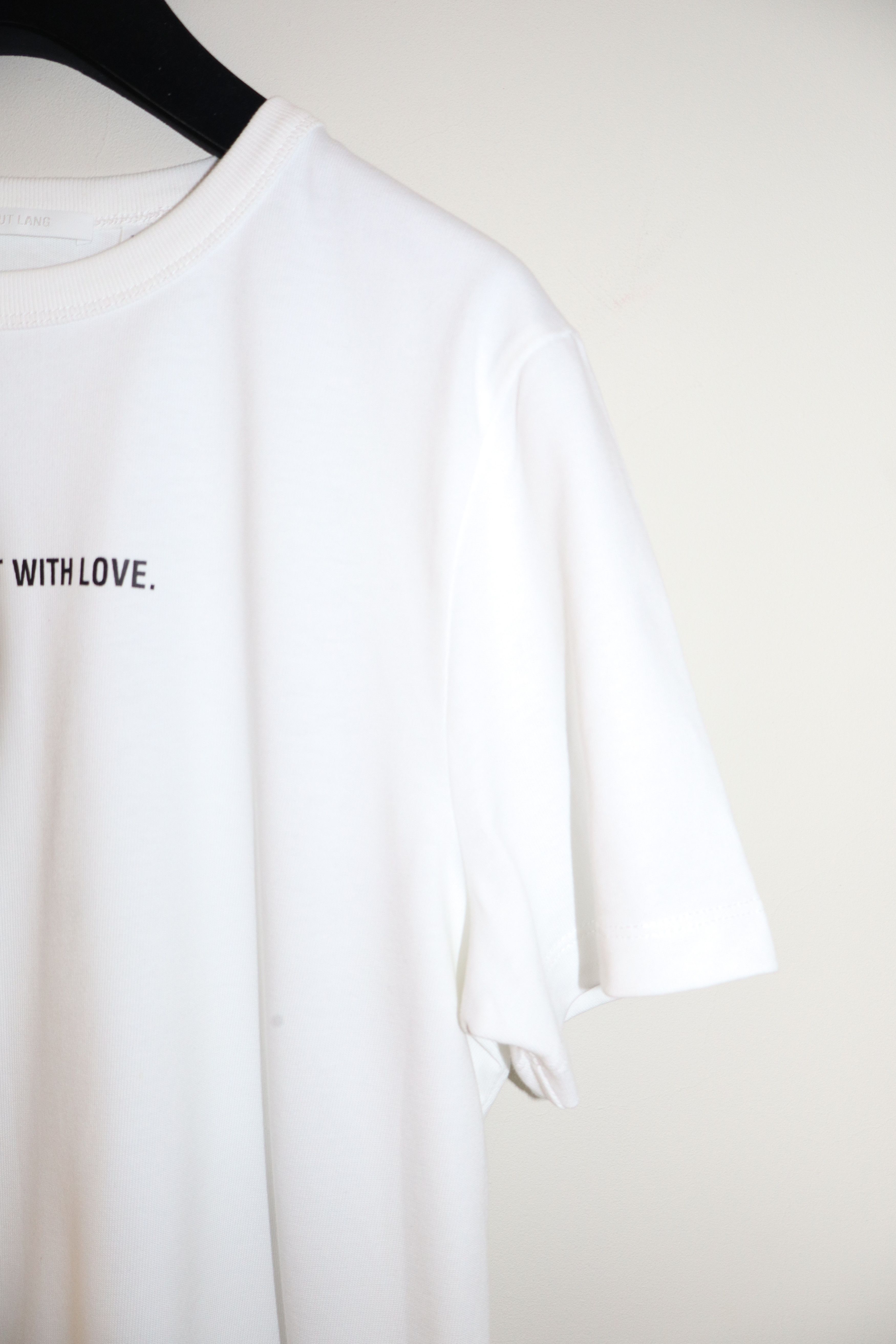 Helmut Lang With love t-shirt Size L / US 10 / IT 46 - 4 Thumbnail