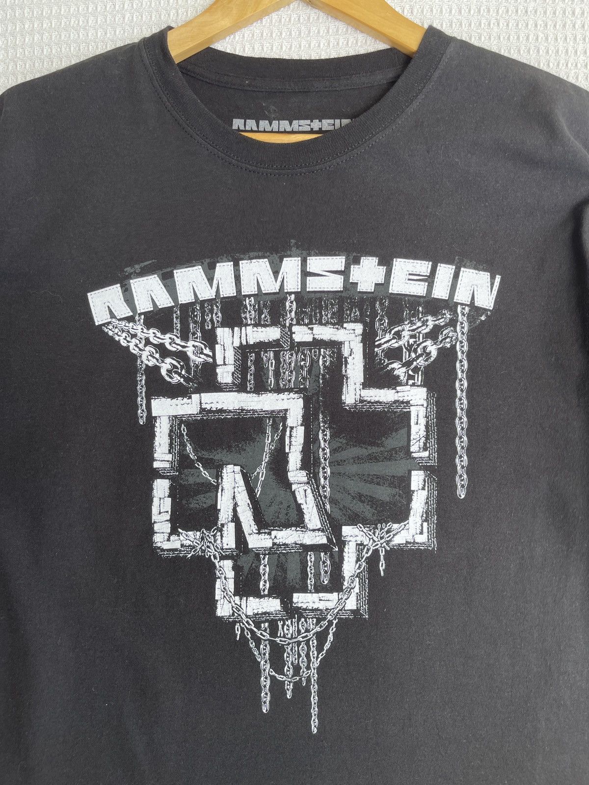 Band Tees Last Drop🔥Rare🔥Vintage RAMMSTEIN Rock Band T Shirt Size US L / EU 52-54 / 3 - 7 Thumbnail