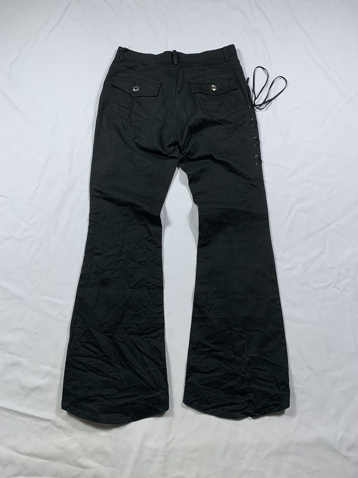 Tornado Mart japanese B.P.N Flare gothic punk pants hysteric style Size US 29 - 2 Thumbnail
