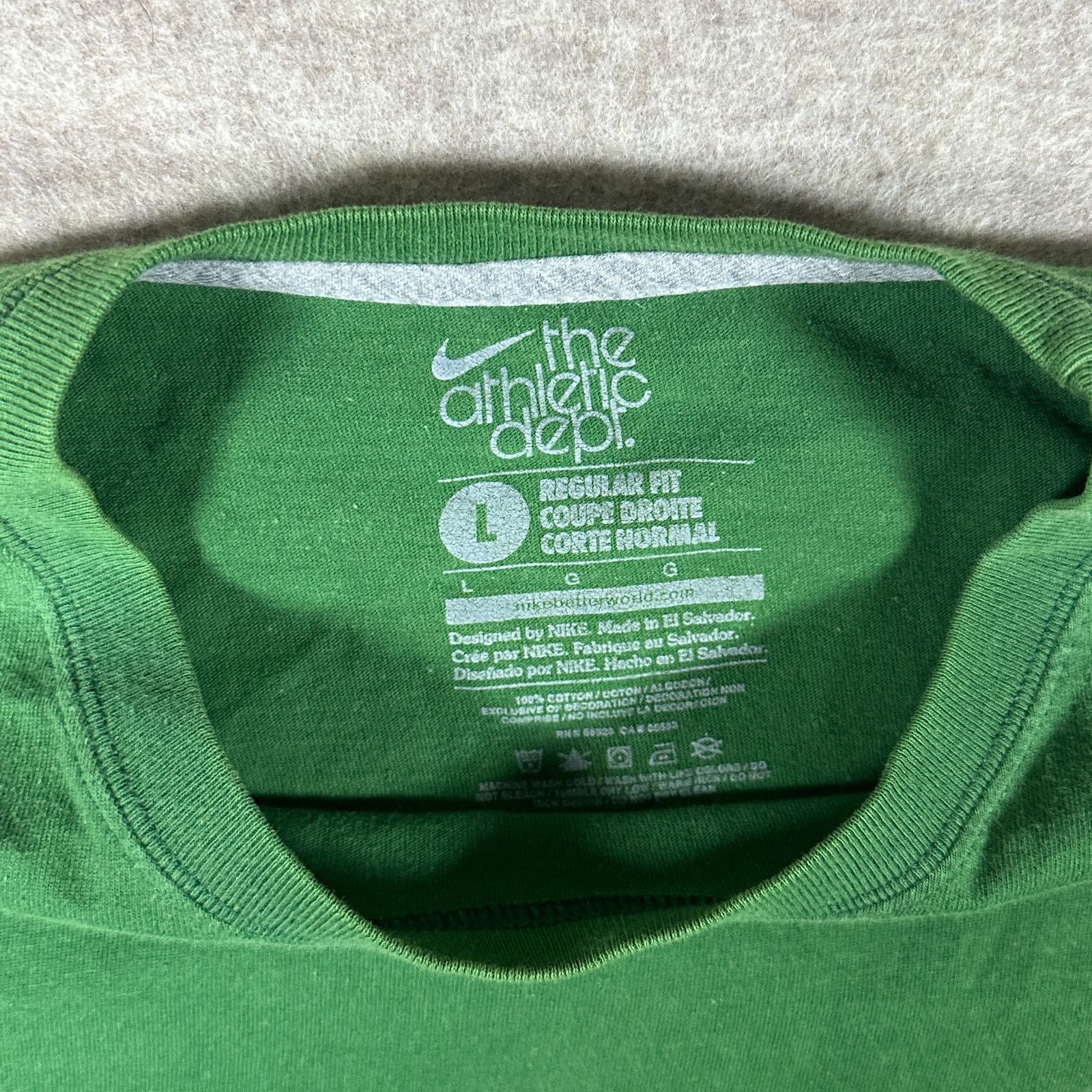Nike Nike Men's Large Green Retro Swoosh Vintage Size US L / EU 52-54 / 3 - 3 Thumbnail