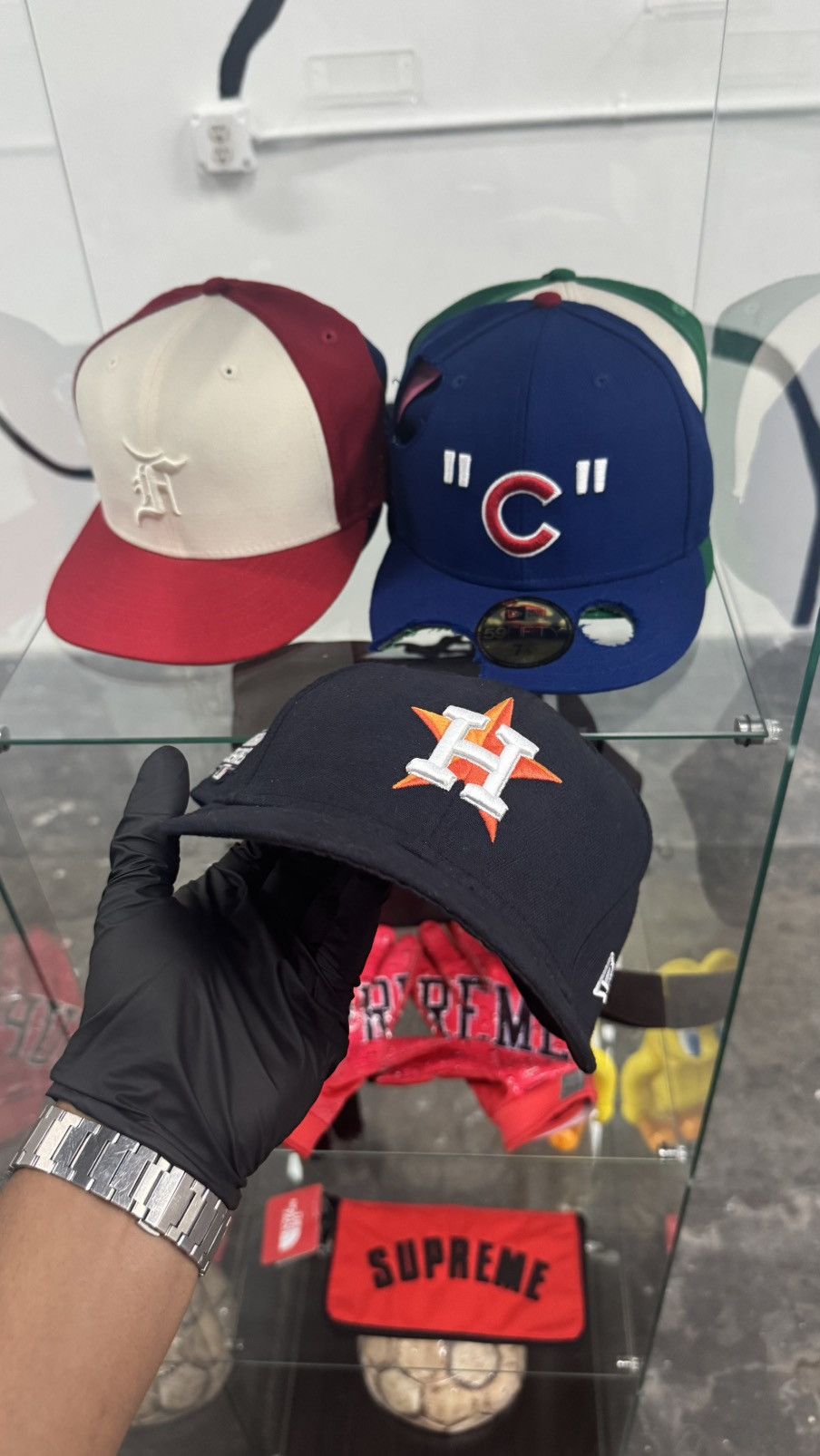 New Era NEW ERA MLB HOUSTON ASTROS 59FIFTY FITTED HAT Size ONE SIZE - 3 Thumbnail