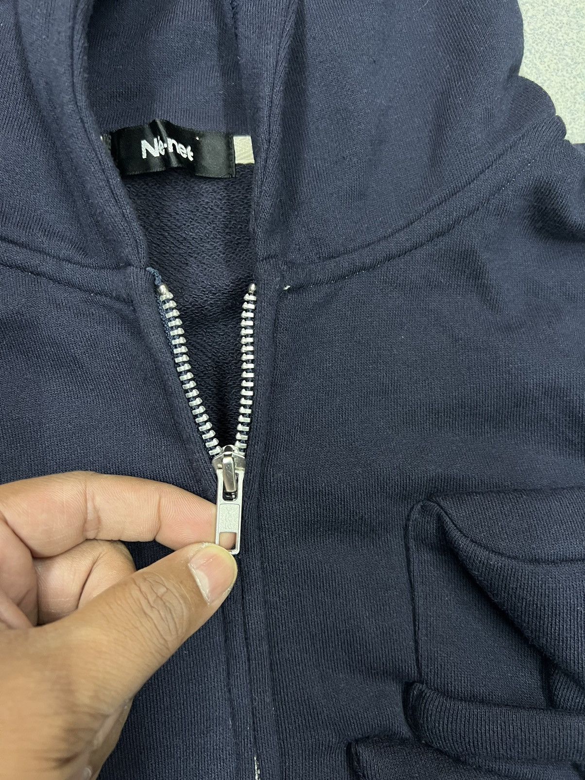Issey Miyake Ne-Net Issey Miyake Witcher Zip-Up Hoodie Size US L / EU 52-54 / 3 - 5 Thumbnail