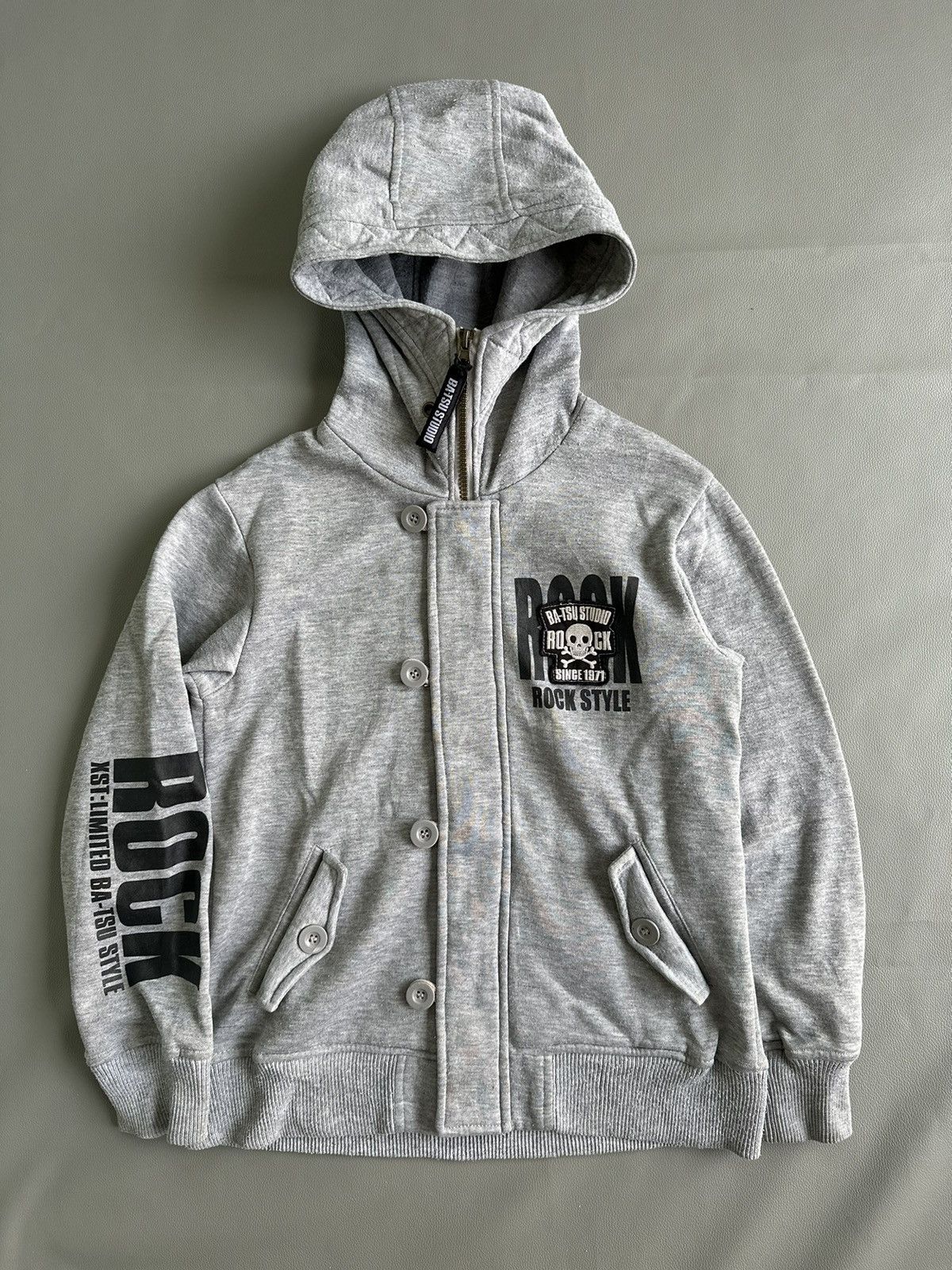 14th Addiction BA-TSU STUDIO SKULL POEM ZIP NINJAS HOODIE IFSIX LGB STYLE Size US S / EU 44-46 / 1 - 1 Thumbnail