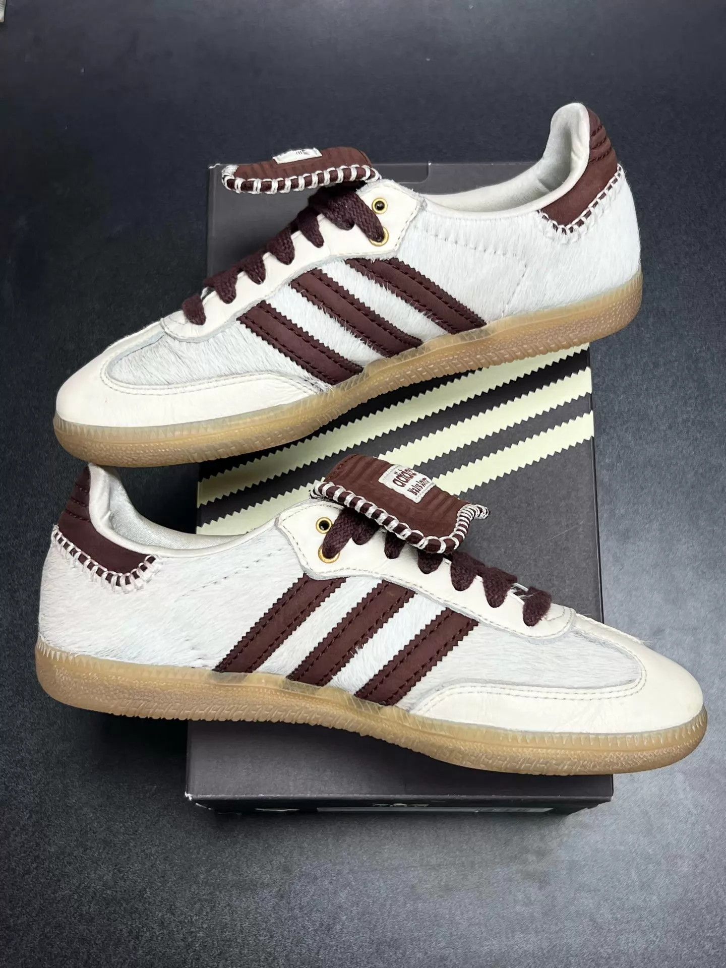 Adidas WALES BONNER x Adidas Samba White/Brown 36.5 Rare Size US 6 / IT 36 - 6 Thumbnail