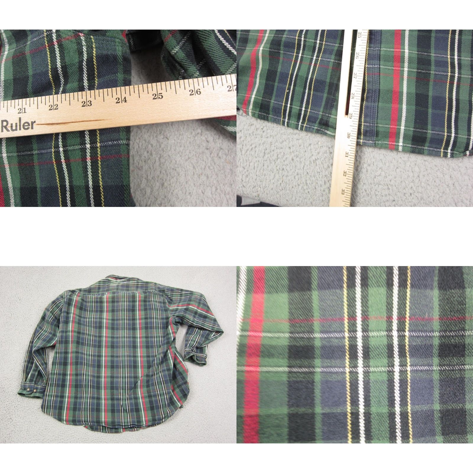 Vintage VINTAGE Five Brother Shirt Mens 2X Green Blue Plaid Western Made in USA 90s Shirt Mens 2X Green Blue Plaid Western 90s Size US XXL / EU 58 / 5 - 8 Thumbnail