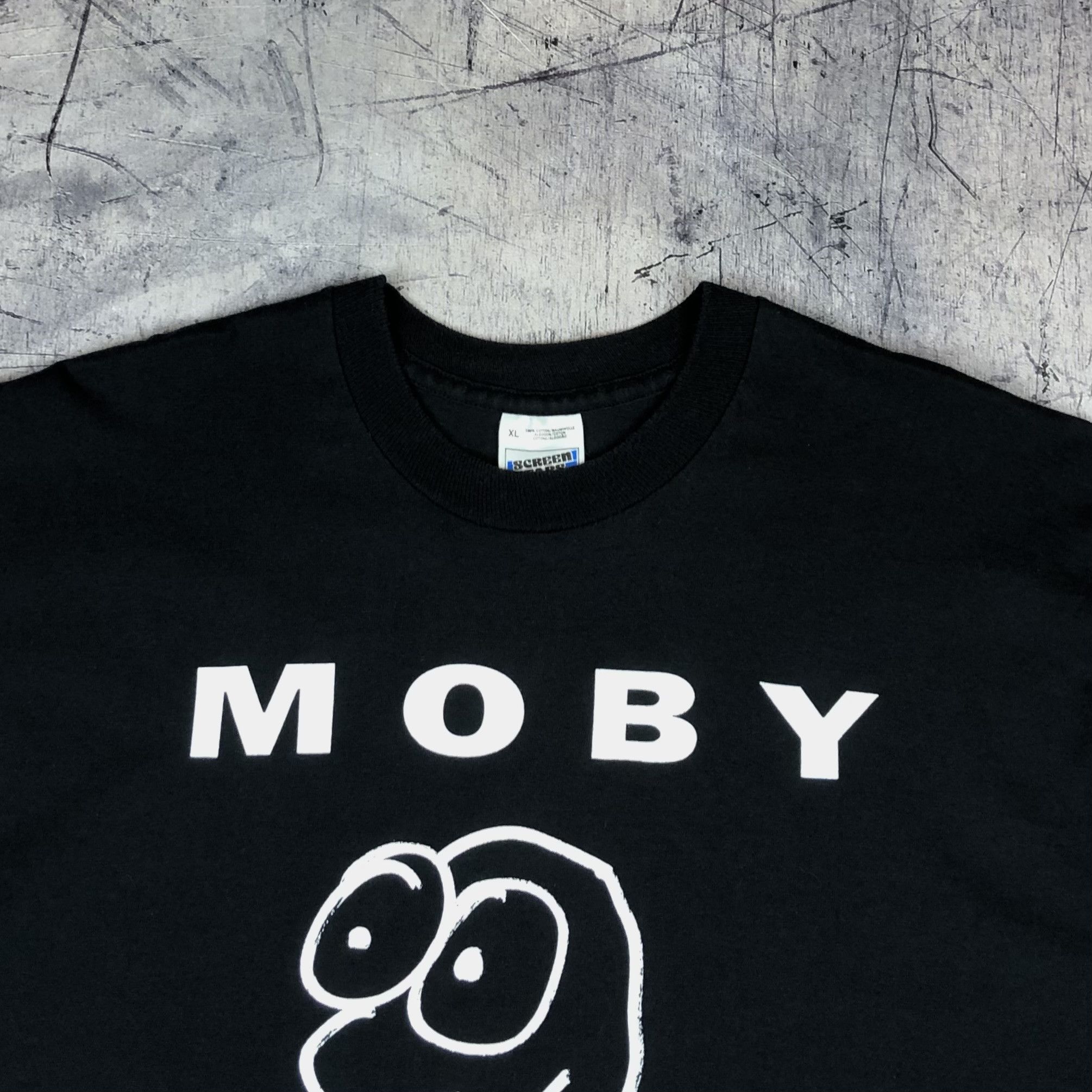 Band Tees 1995 MOBY Everything Is Wrong Single Stitch Vintage Tee Size US XL / EU 56 / 4 - 5 Thumbnail