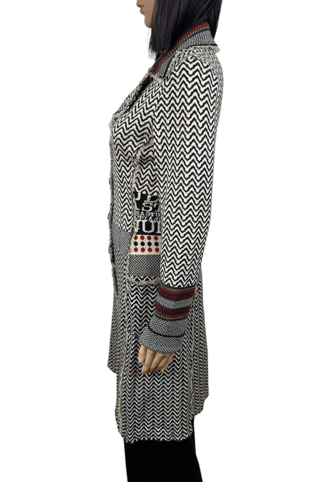 Other Pianura Studio Wool Knit Coat Ribbed size 40 Italy Size S / US 4 / IT 40 - 9 Thumbnail