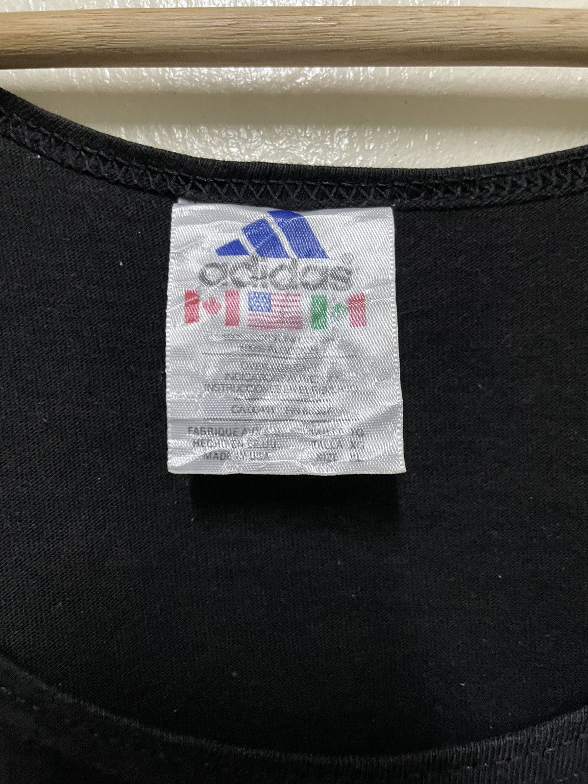 Adidas × Vintage Vintage 90’s Adidas Logo Singlet Size US XL / EU 56 / 4 - 3 Thumbnail