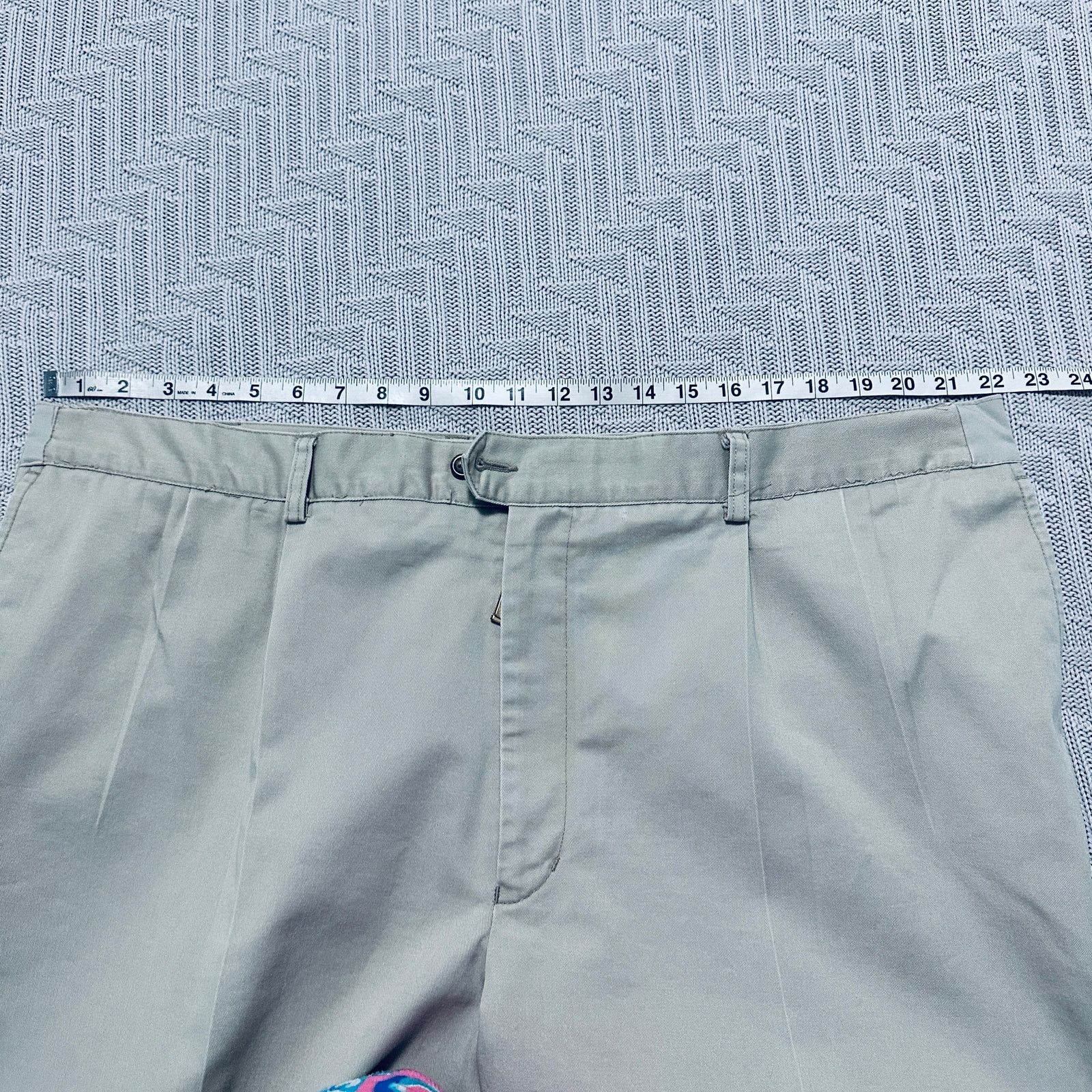 Vintage Norsport khaki chino smart finish pants Size US 42 / EU 58 - 8 Thumbnail