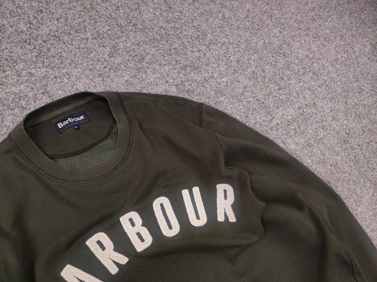 Barbour Barbour prep logo crew neck Logo sweatshirt Vintage Style Size US M / EU 48-50 / 2 - 4 Thumbnail