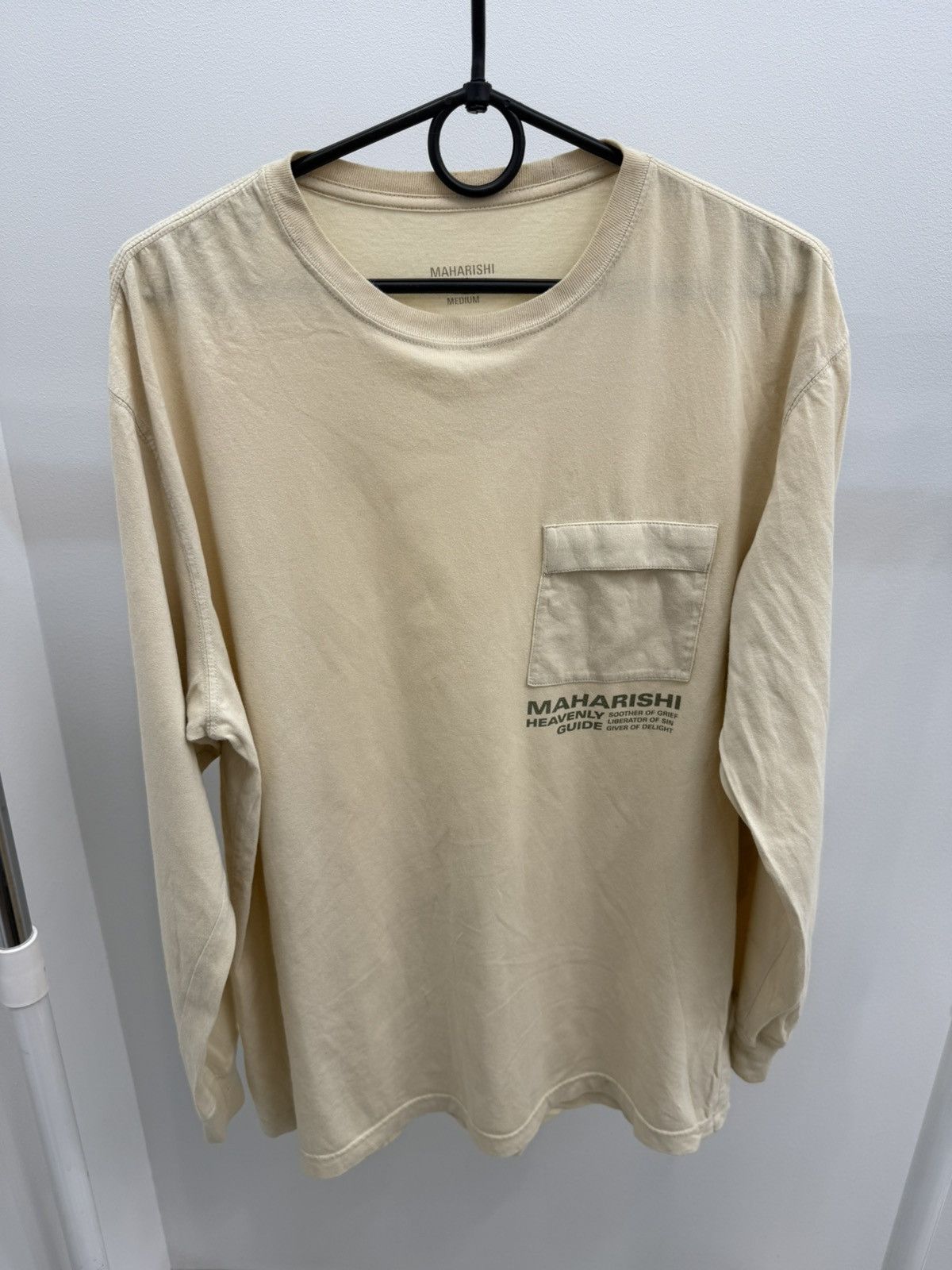 Maharishi Maharishi Military Khaki Cargo Pocket Long Sleeve Tee Size US M / EU 48-50 / 2 - 1 Thumbnail