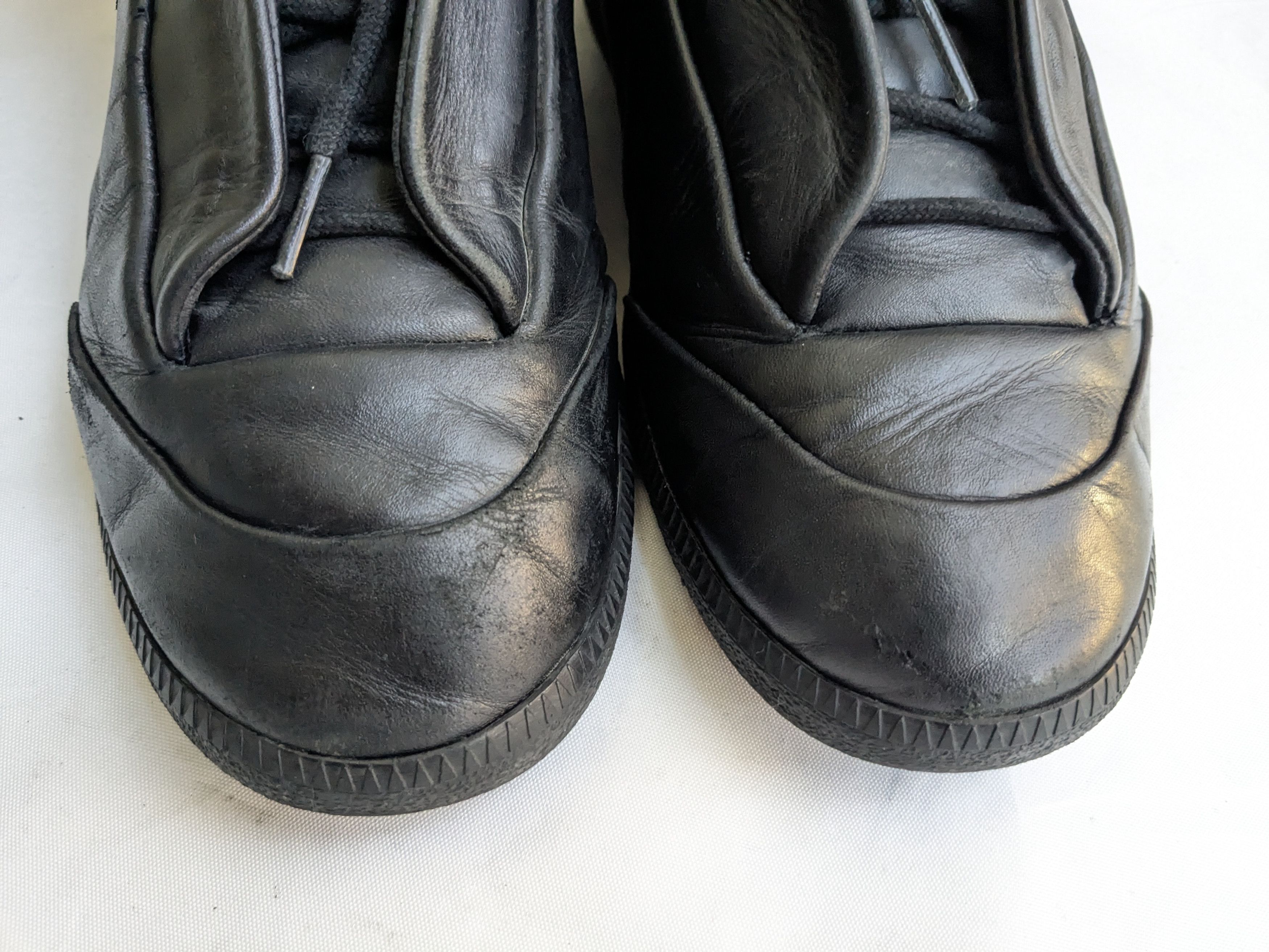 Maison Margiela Maison Margiela Future Black 11 44 High Top Sneakers Gum Size US 11 / EU 44 - 3 Thumbnail