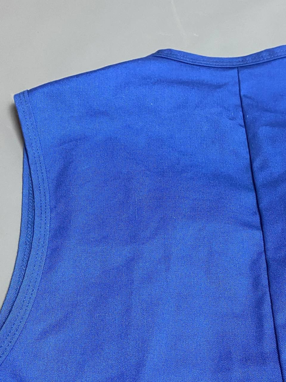 Vintage VTG 80-90s Fays Drugs Store Workers Vest Blue Size M Usa Size US M / EU 48-50 / 2 - 14 Thumbnail