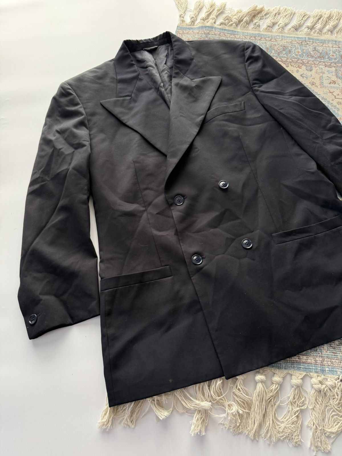 Versace Rare 90s Istante by Gianni Versace Luxury Mens Blazer Size 54L - 6 Thumbnail