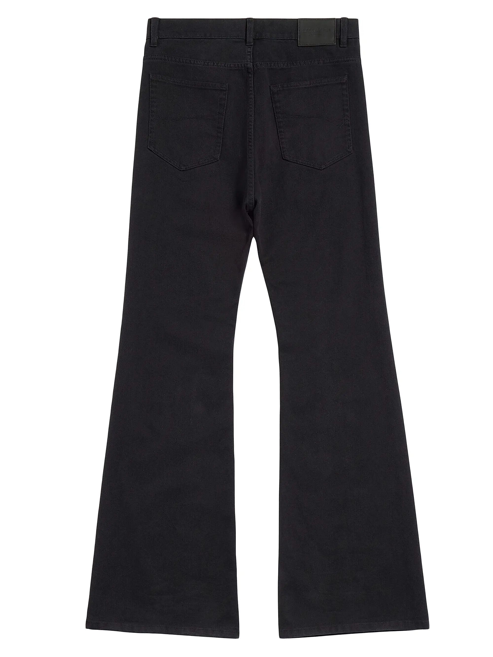Balenciaga o1bcso1str1025 Flared Pants in Dark Grey Size US 33 - 2 Thumbnail