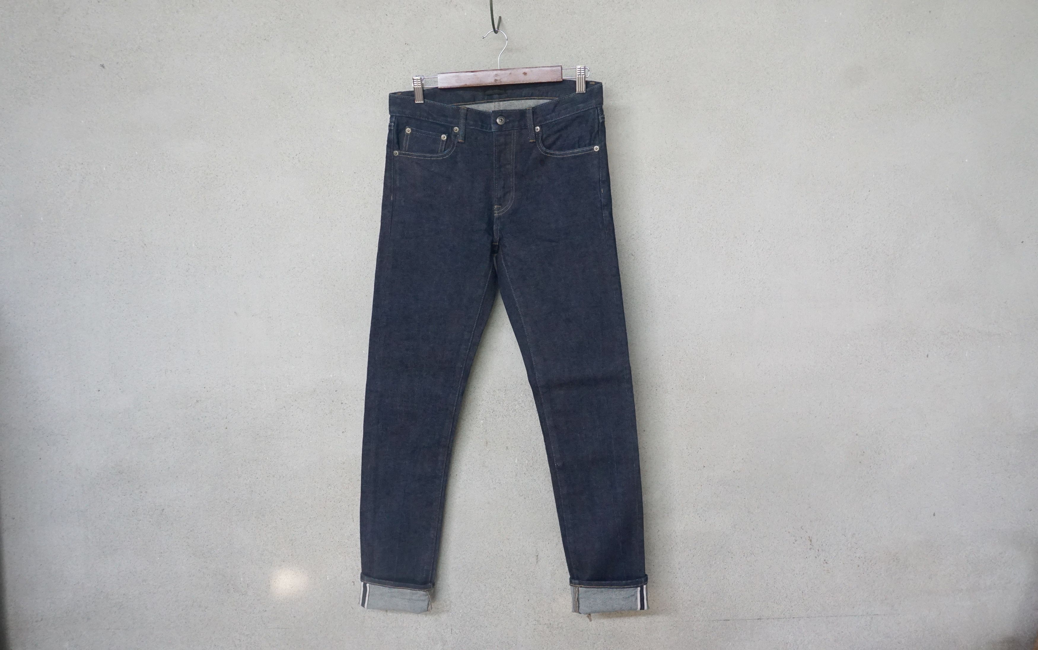 Uniqlo Uniqlo kaihara Selvedge Blue Indigo Denim Size US 31 - 2 Thumbnail