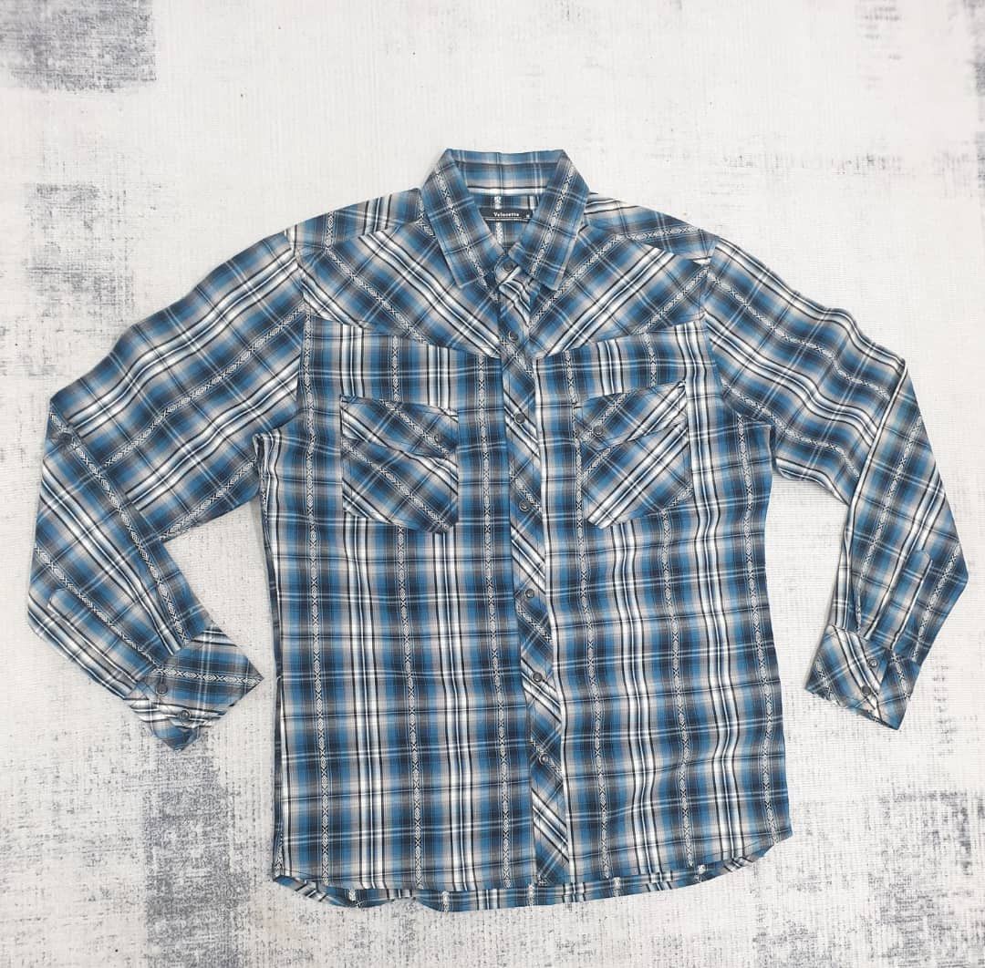 Japanese Brand 💥Velocette checkered Japanese Western shirt Size US M / EU 48-50 / 2 - 10 Thumbnail