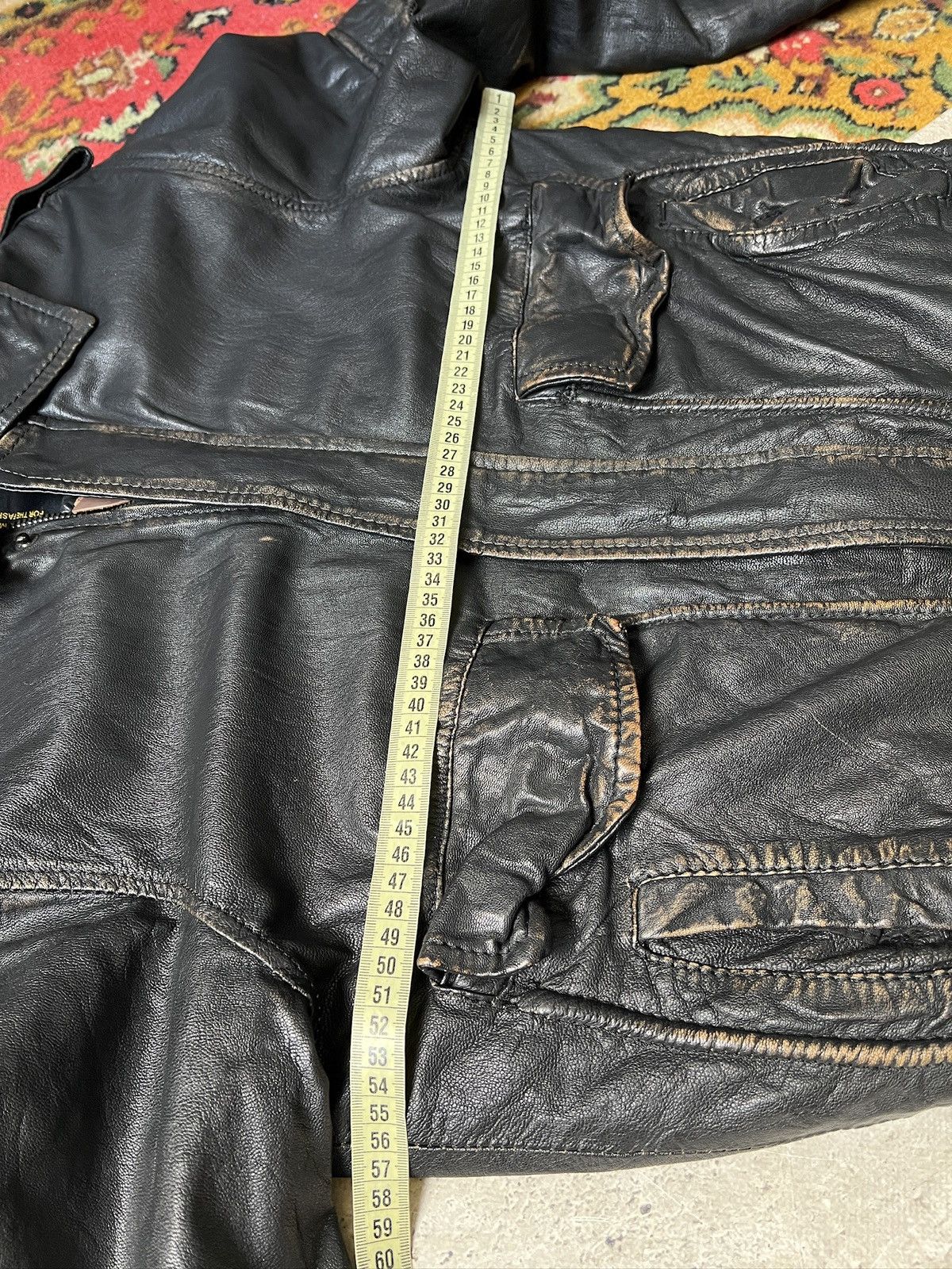Jack & Jones Jack jones leather aviation jacket y2k style schott Size US L / EU 52-54 / 3 - 11 Thumbnail