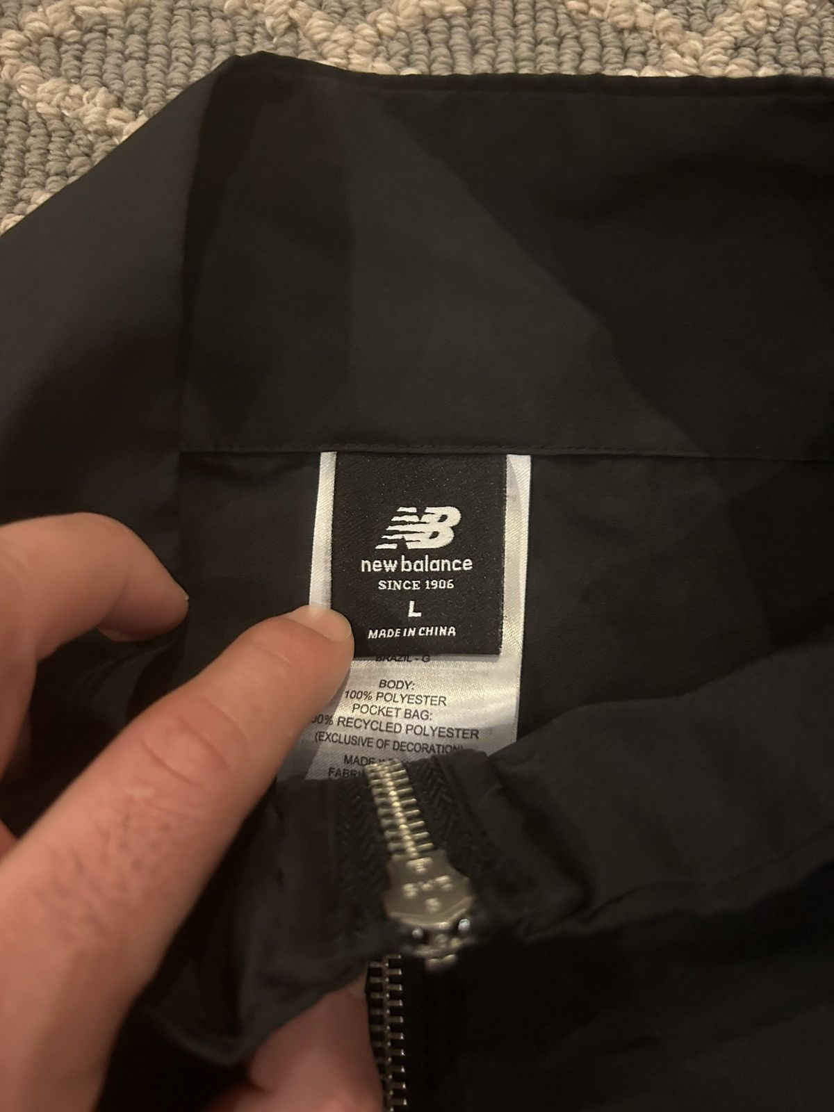 New Balance New Balance Track Jacket Size L / US 10 / IT 46 - 4 Thumbnail