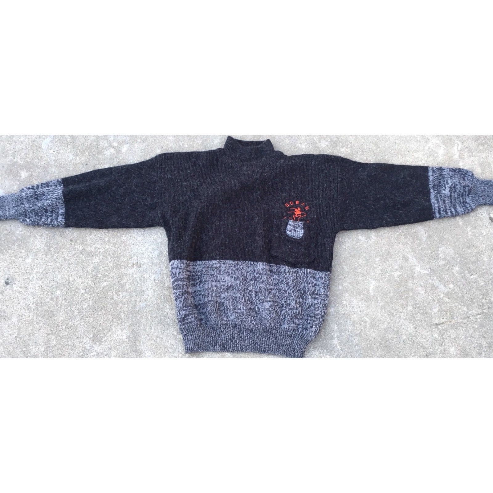 Ocean Pacific VINTAGE Ocean Pacific Sweater Shirt Hoodie Pullover Beach Surf Size L Gray Mens Size US L / EU 52-54 / 3 - 4 Thumbnail