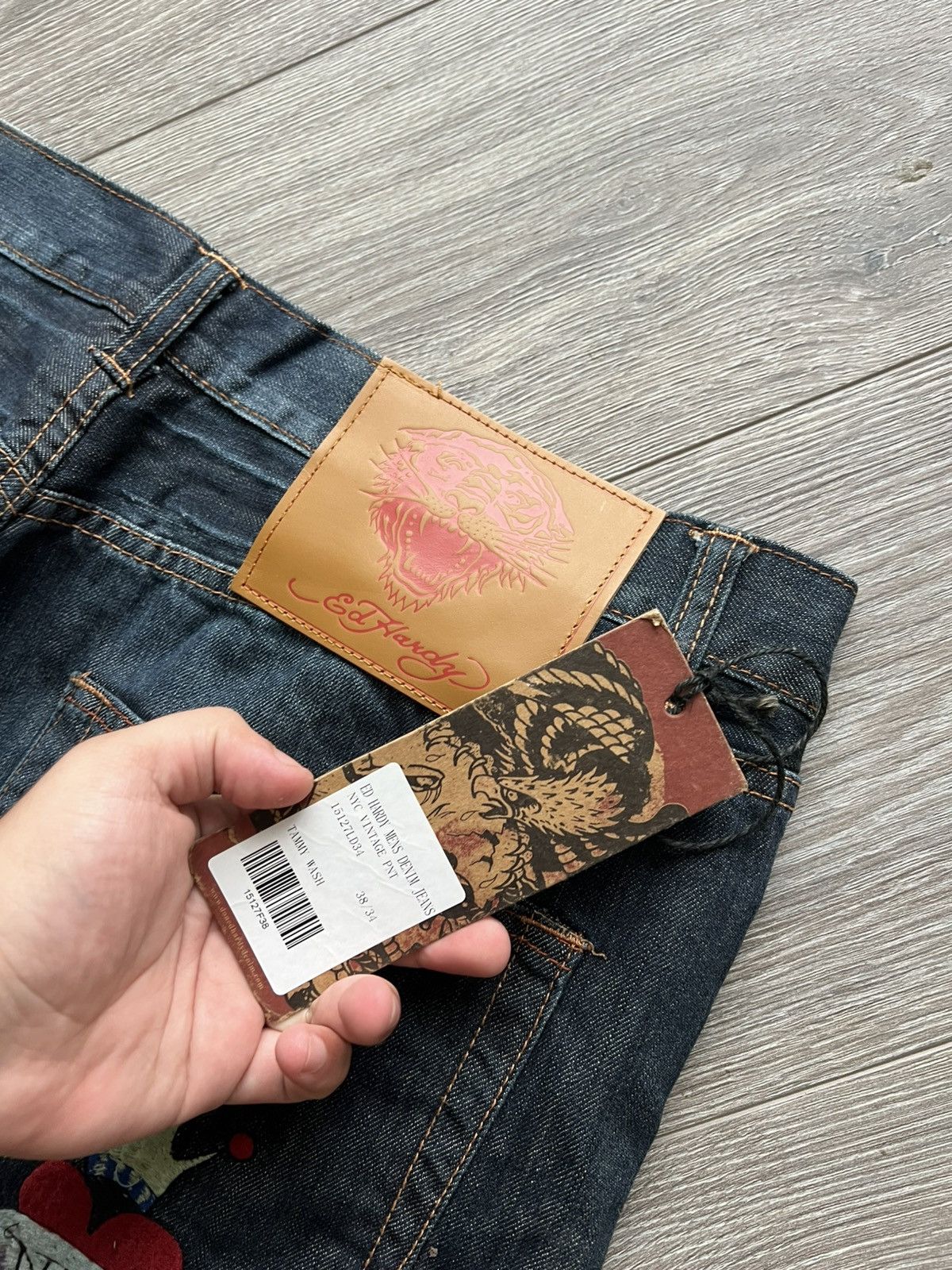 Ed Hardy Vintage Ed Hardy Jeans by Christian Audigier Pants Size US 38 / EU 54 - 9 Thumbnail