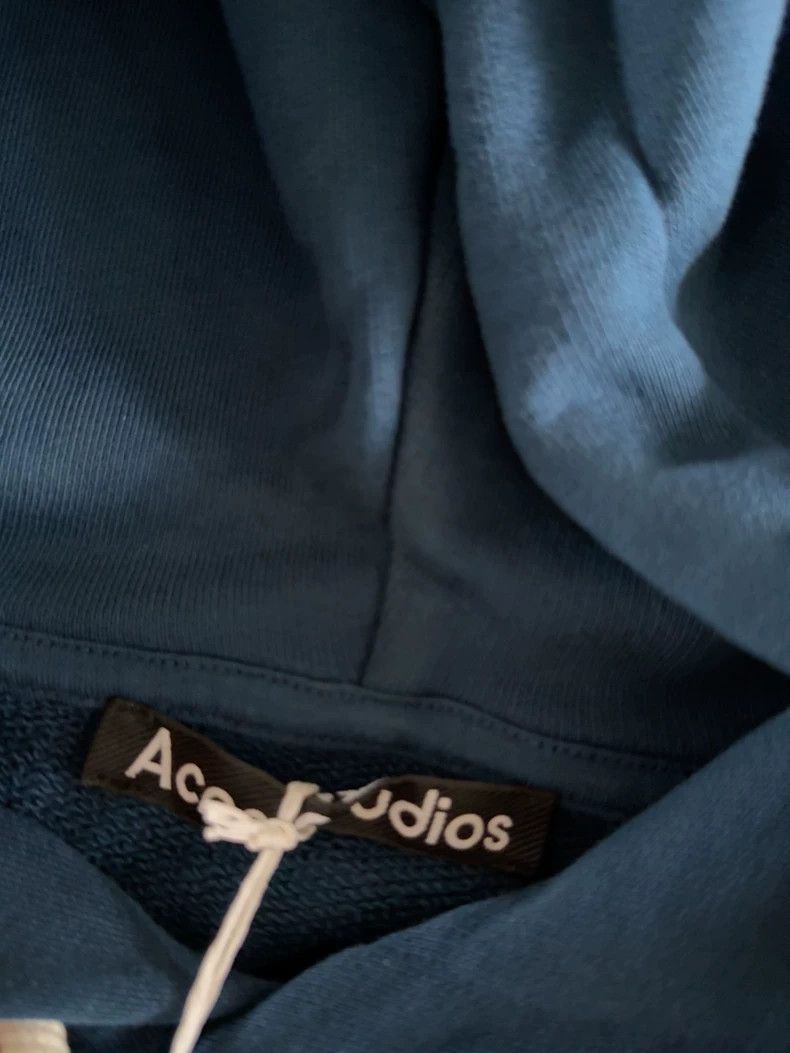 Acne Studios acne studios Blue hooded sweatshirt 2506-Nextarrow Size US XXS / EU 40 - 6 Thumbnail