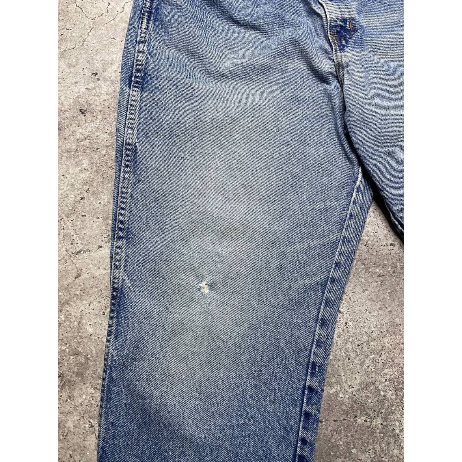 Vintage Vintage Chic Jeans Blue High Waist Denim Pants Size XL USA Size 33" - 3 Thumbnail