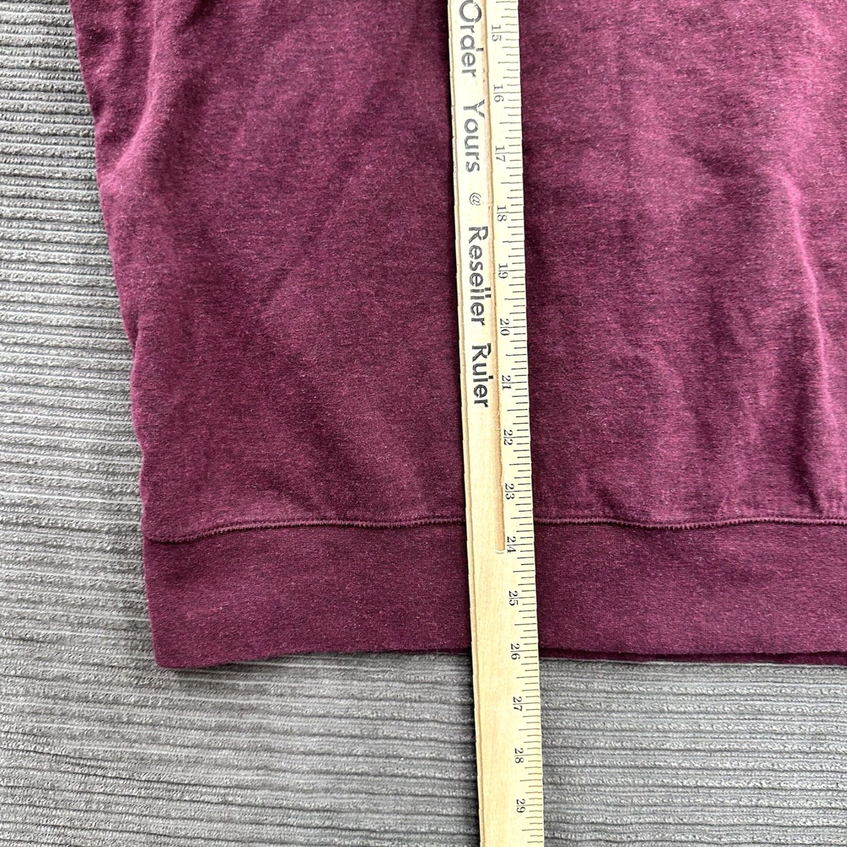 Ralph Lauren Ralph Lauren Polo Quarter Zip Sweater Men XL Burgundy Cotton Preppy Golfing Size US XL / EU 56 / 4 - 5 Thumbnail