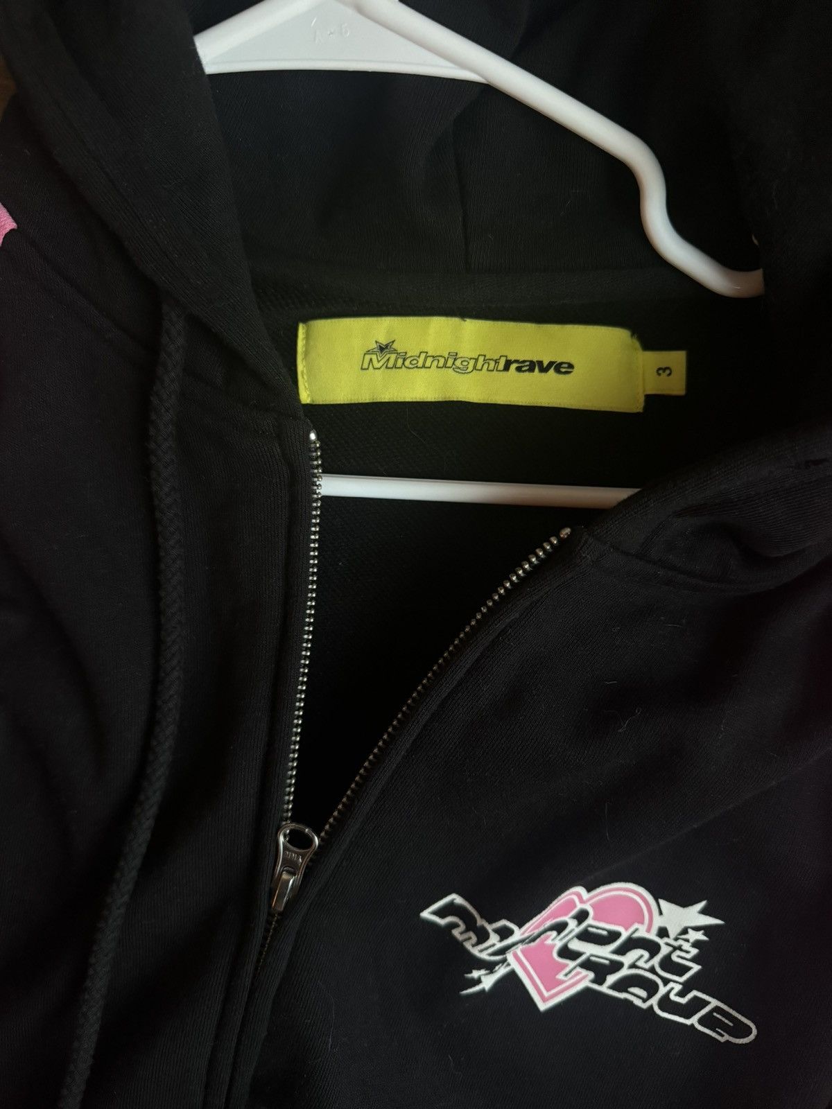 Midnight Studios Midnight Studios Midnight Rave Black/Pink Full Zip Size US L / EU 52-54 / 3 - 3 Thumbnail