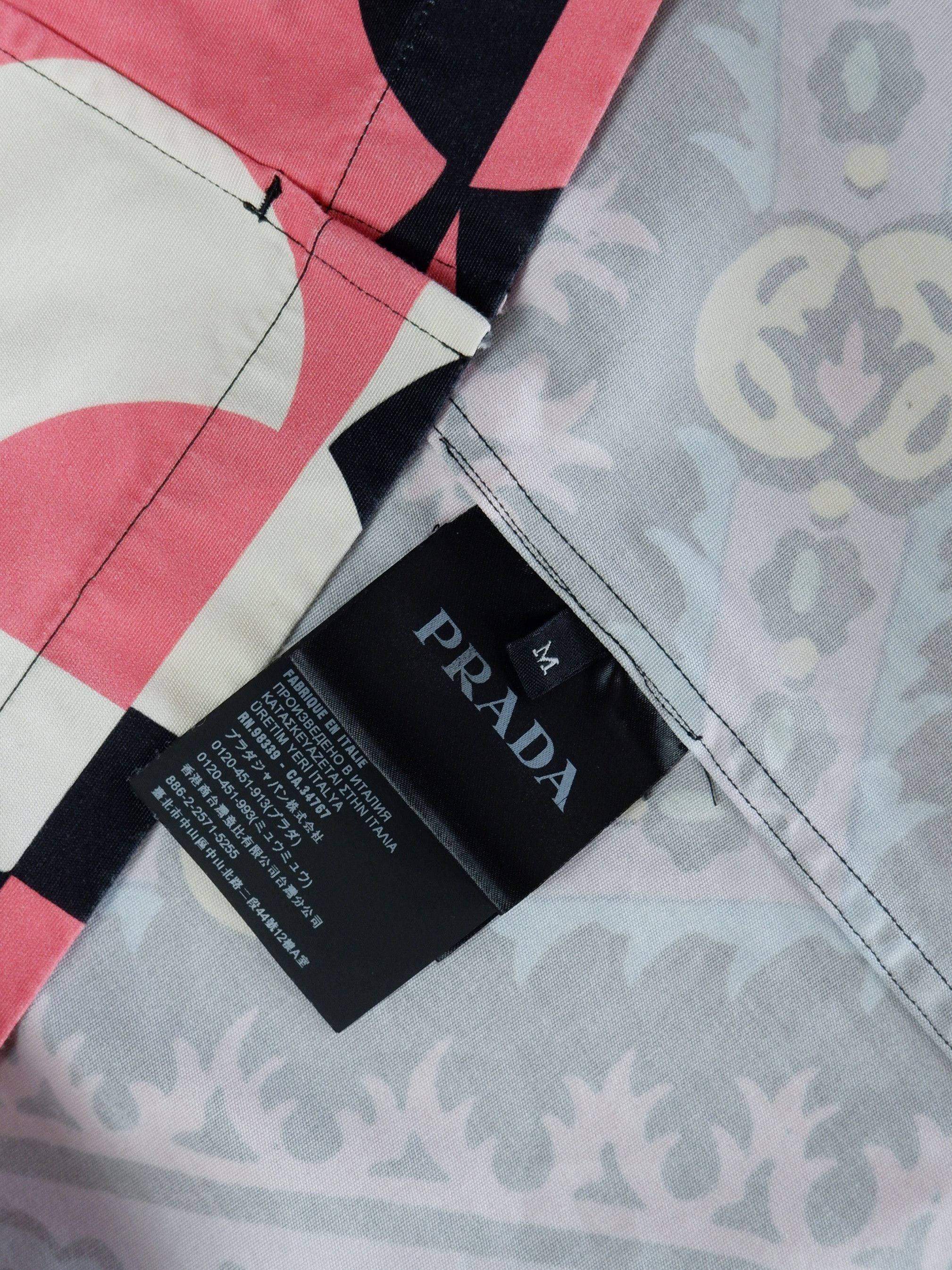 Prada Last drop! Prada pink purple double match shirt Size US M / EU 48-50 / 2 - 7 Thumbnail