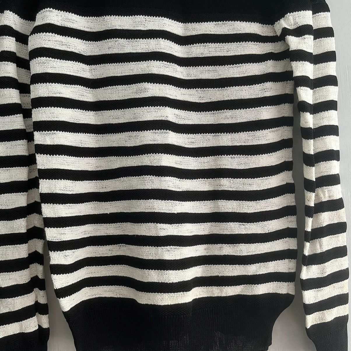 Balmain Balmain crew neck stripe long sleeves knitted jumper Size XS / US 0-2 / IT 36-38 - 3 Thumbnail