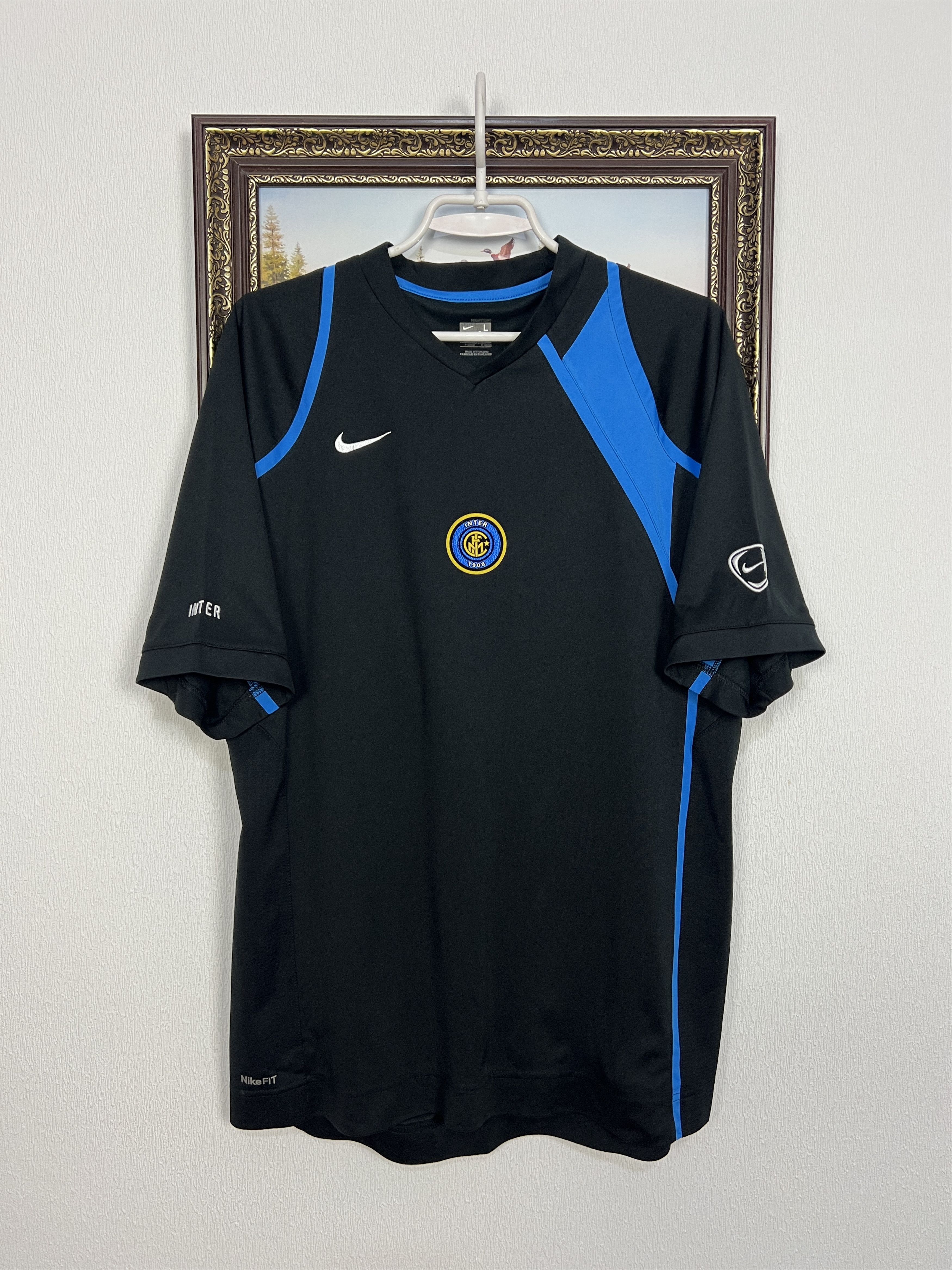 Nike Vintage Inter Milan Nike Pirelli Jersey #9 L/S | Grailed