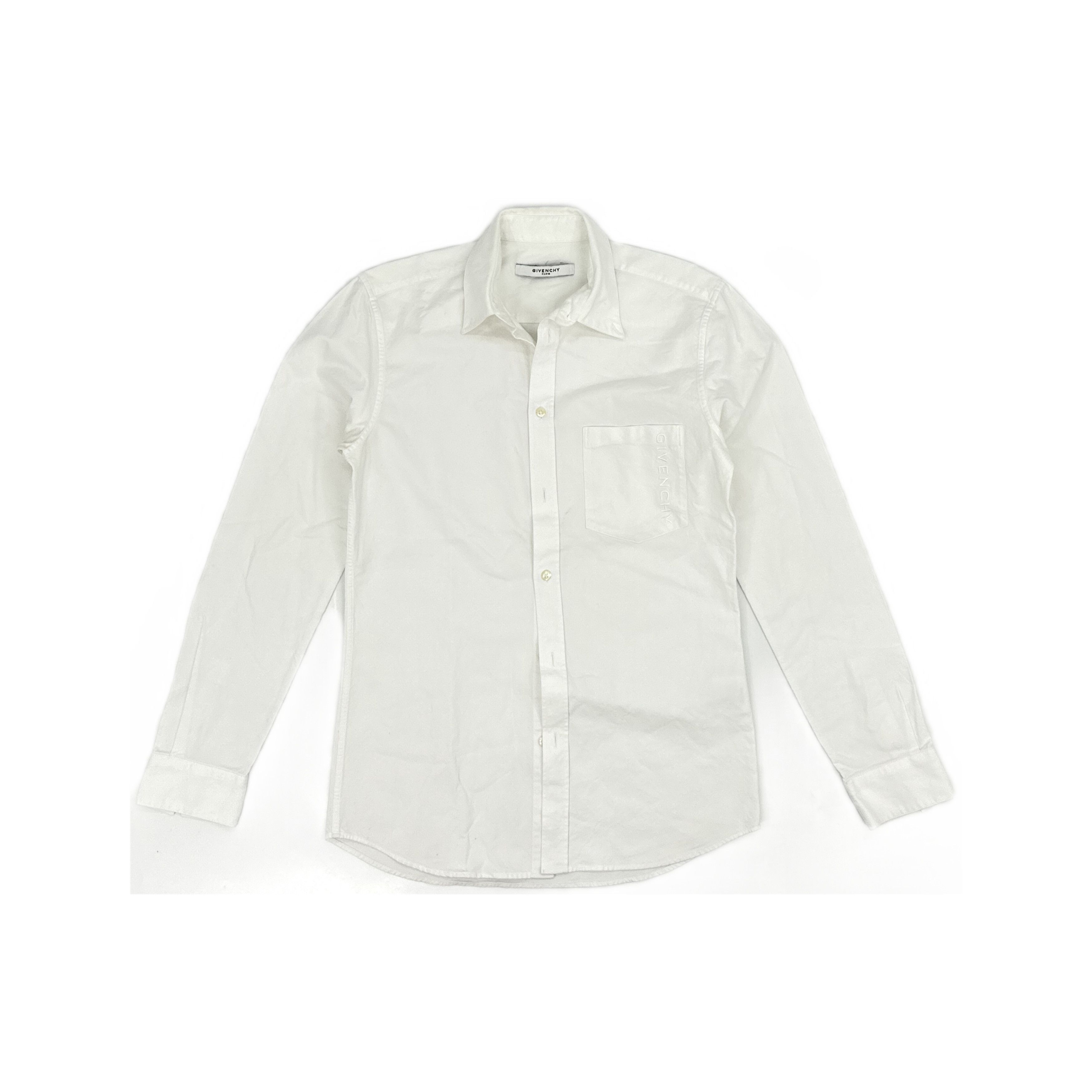 Givenchy Givenchy Logo Embroidery Shirt Size S Size US S / EU 44-46 / 1 - 1 Thumbnail