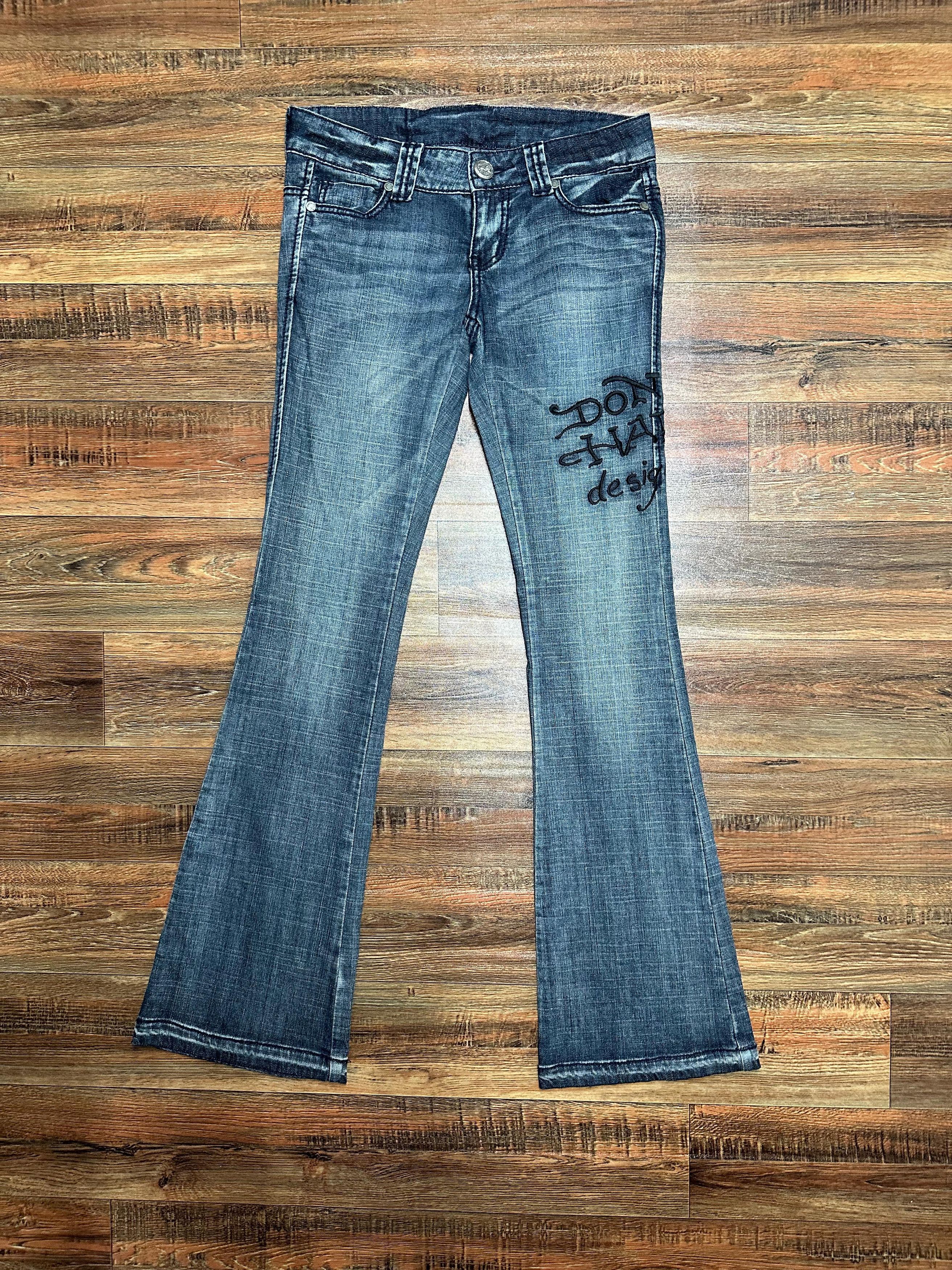 Ed Hardy × Vintage Vintage Ed hardy jeans Tiger embroidered Size US 26 / EU 42 - 4 Thumbnail
