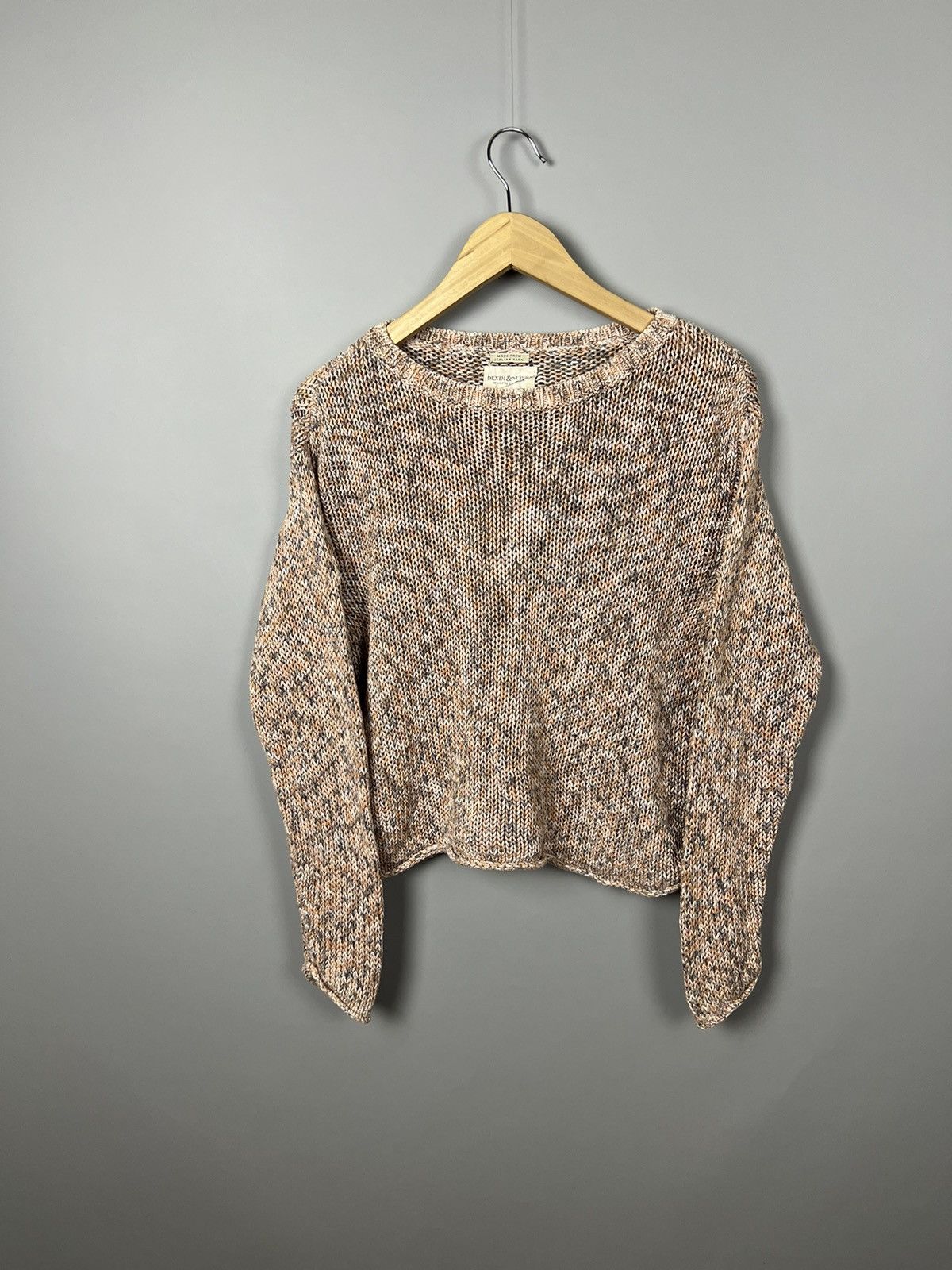 Denim & Supply Ralph Lauren S-M Denim Supply Ralph Lauren cropped sweater Italian yarn Size M / US 6-8 / IT 42-44 - 1 Thumbnail
