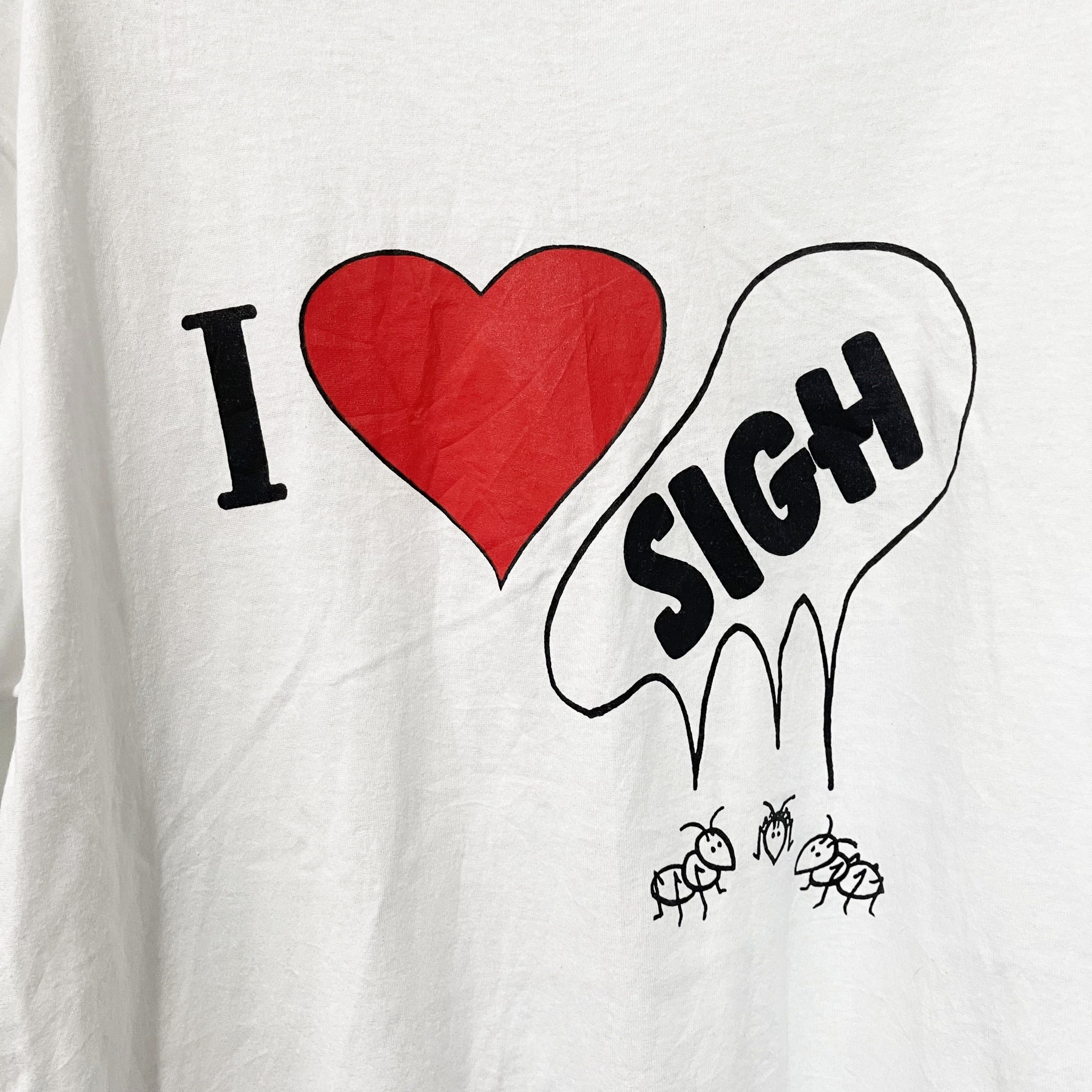 Vintage Vintage 90s I Love Sight T-Shirt Size US L / EU 52-54 / 3 - 2 Thumbnail
