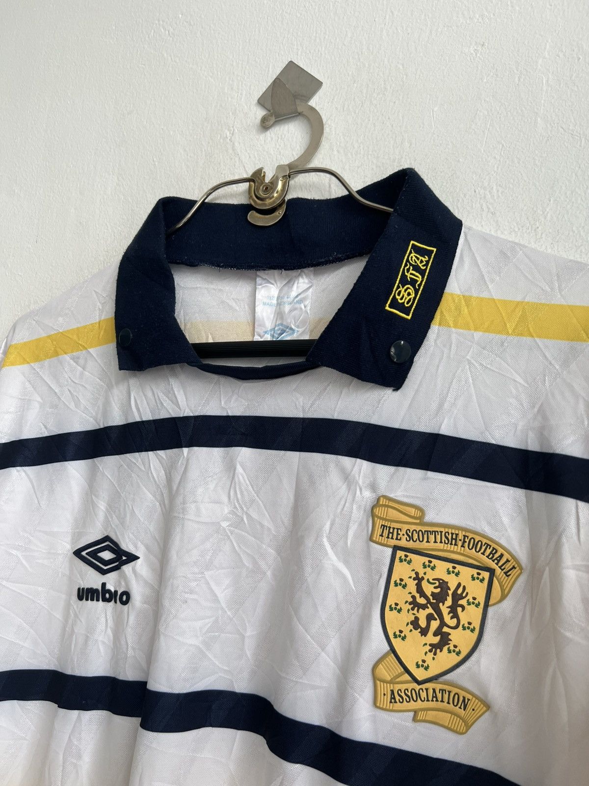Umbro × Vintage RARE Vintage 1988/91 Umbro Scotland Away Football Jersey Size US M / EU 48-50 / 2 - 3 Thumbnail