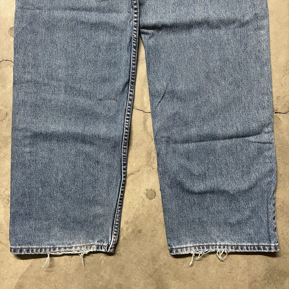 Levi's × Levi's Vintage Clothing Levi’s 569 BAGGY Loose Straight-Fit Wide Leg Denim Jeans Size US 34 / EU 50 - 7 Thumbnail