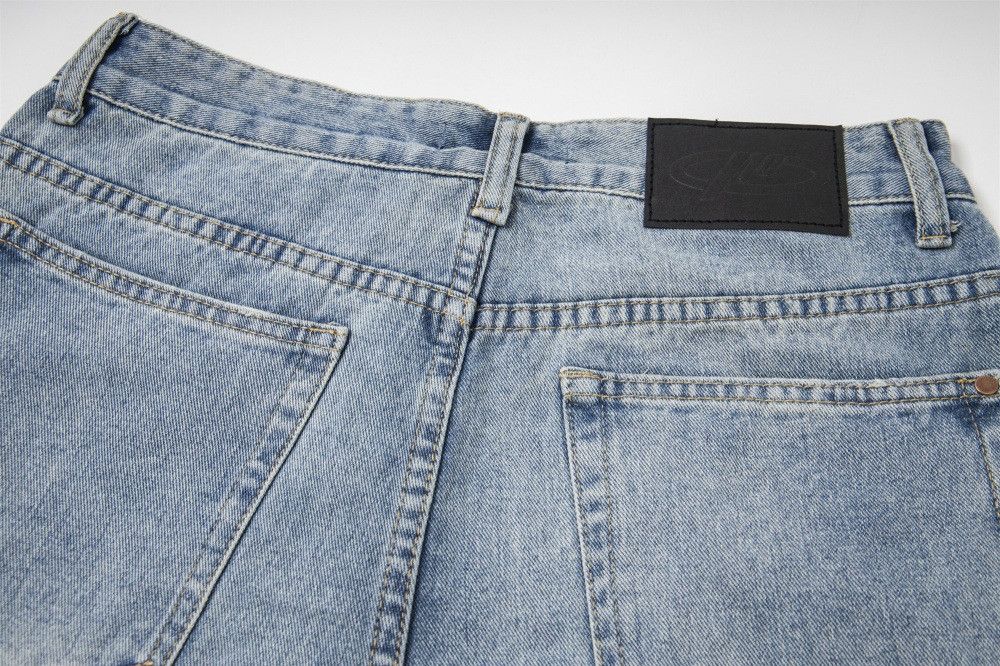 Vintage Retro distressed loose flared washed distressed jeans Size US 32 / EU 48 - 5 Thumbnail