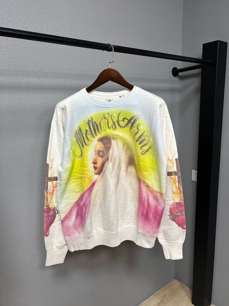 Saint Michael Saint Michael Embrace the printed hoodie of the Madonna Size US L / EU 52-54 / 3 - 1 Thumbnail