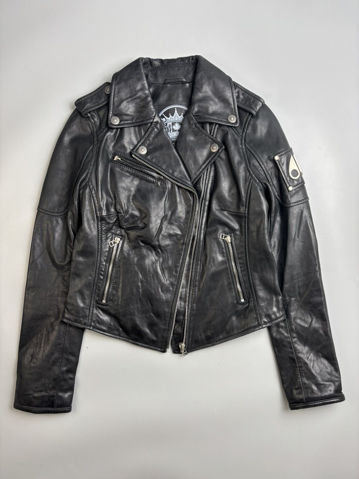 Moose Knuckles Leather Jacket