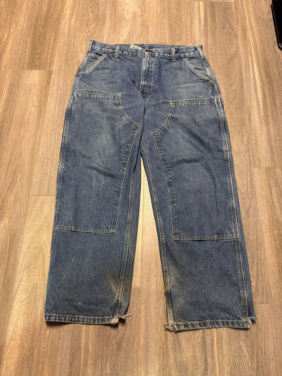 Carhartt Carhartt dungaree fit double knee denim 36x30 Size US 36 / EU 52 - 1 Thumbnail